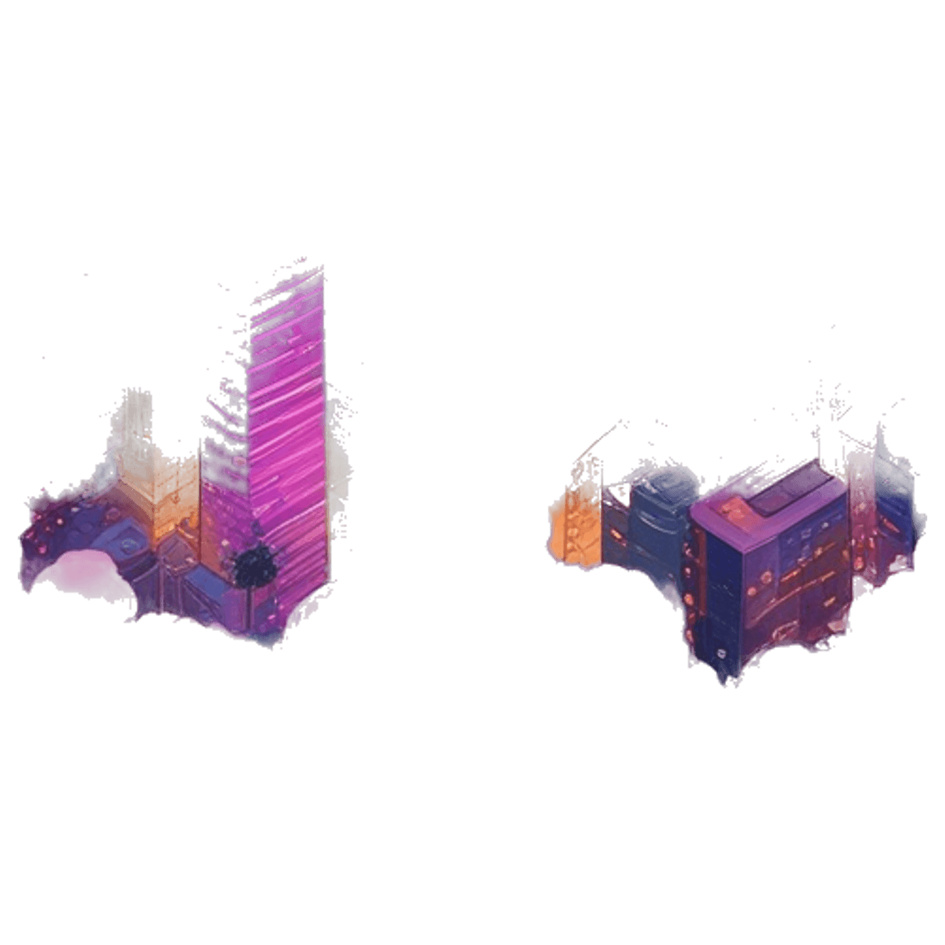 Neon Maths Bridge game banner