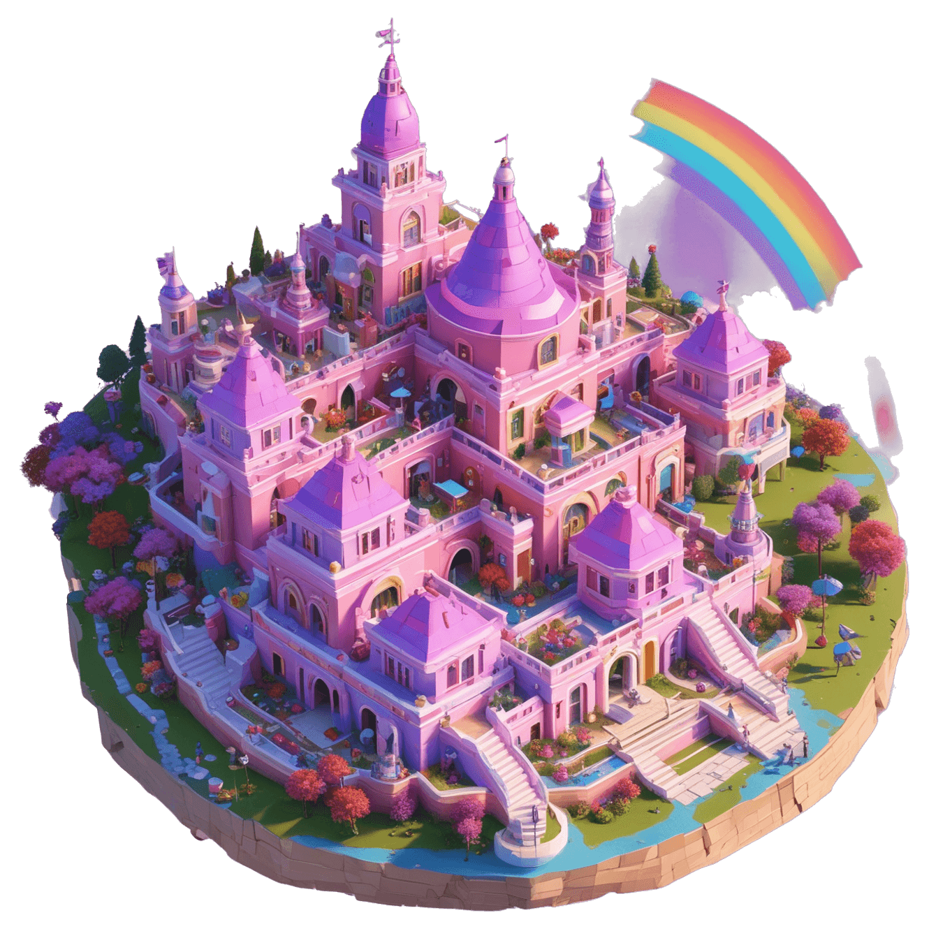 Barbie's Obby Jump! game banner