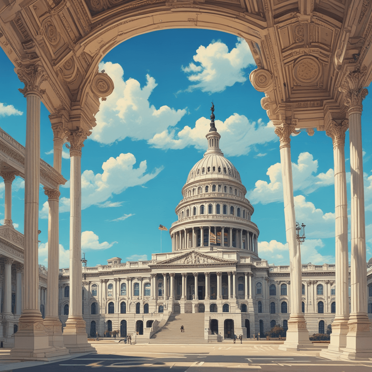 Constitutional Dash game banner