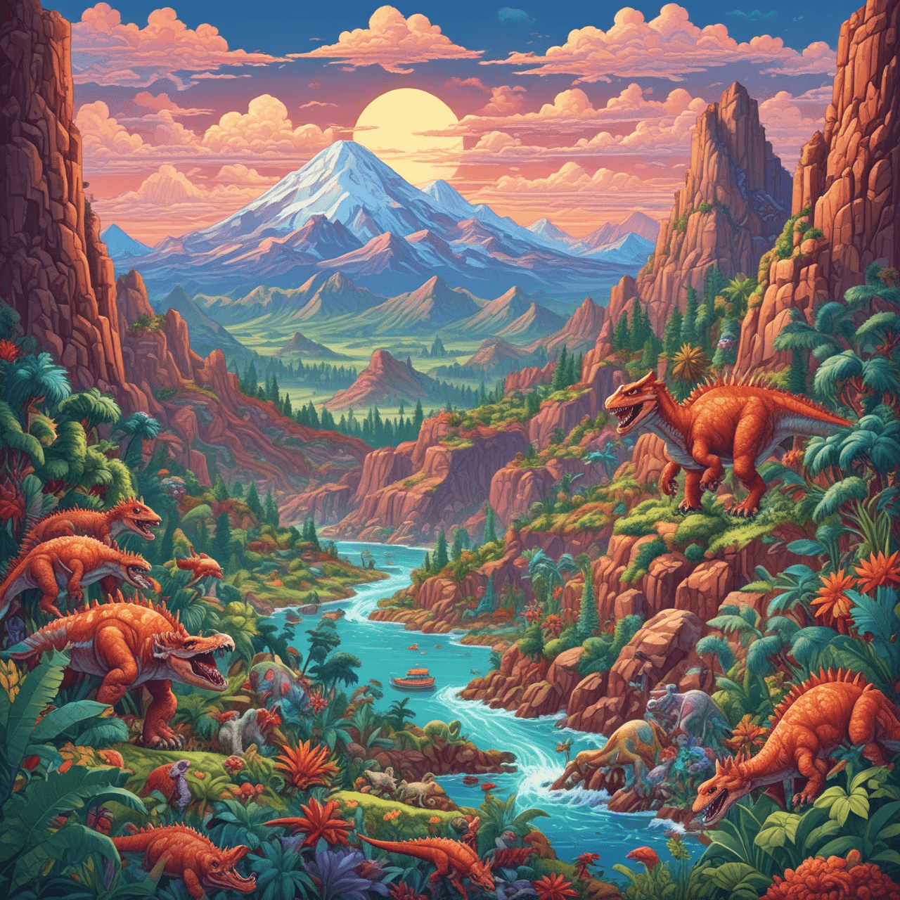 Geologic Era Dash game banner