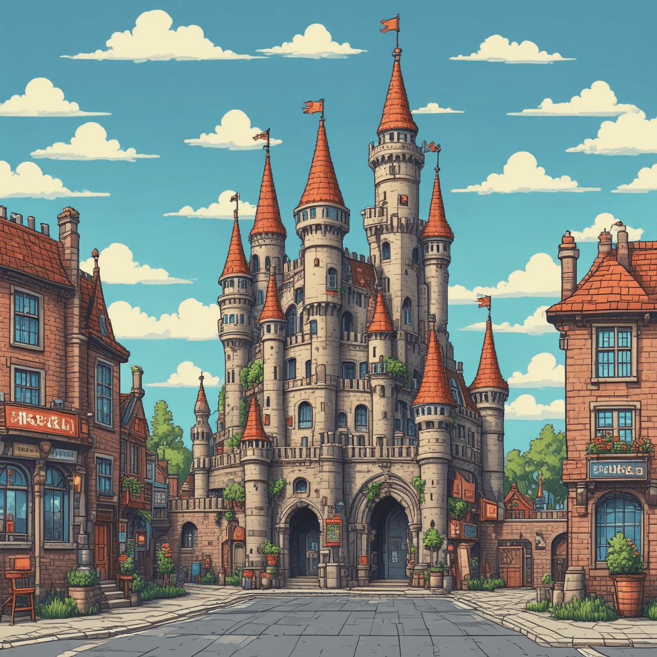 Middeleeuwen Quiz Run game banner