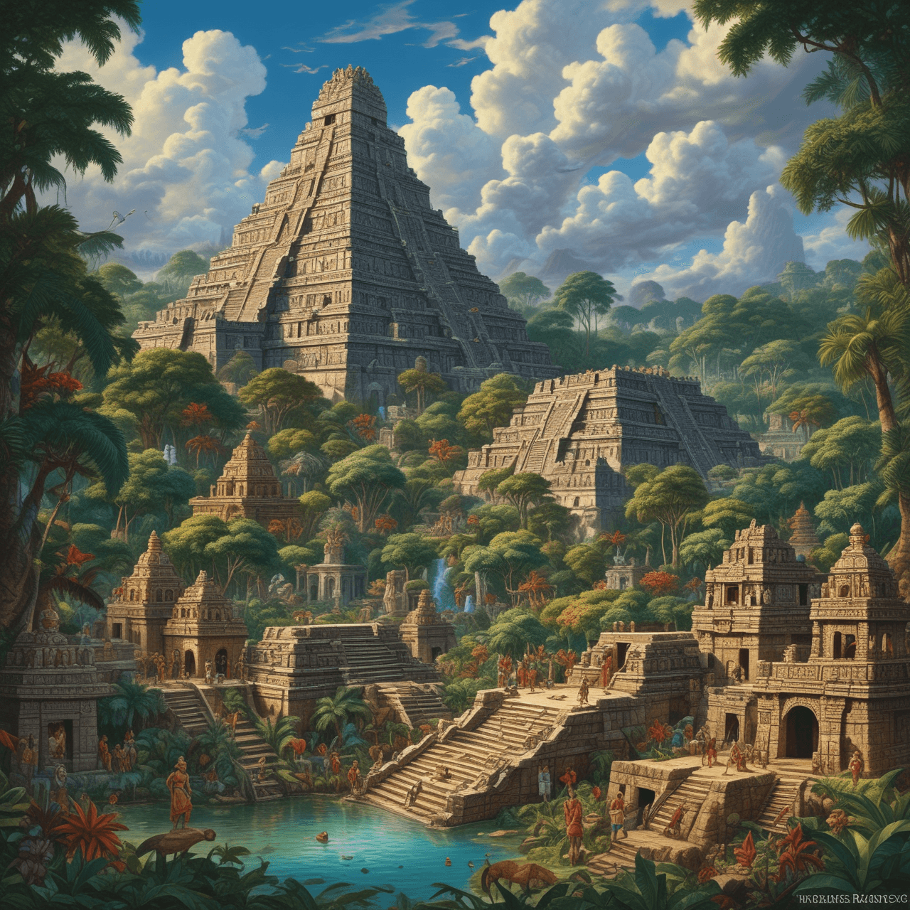 Jetpack Mayan Adventure game banner