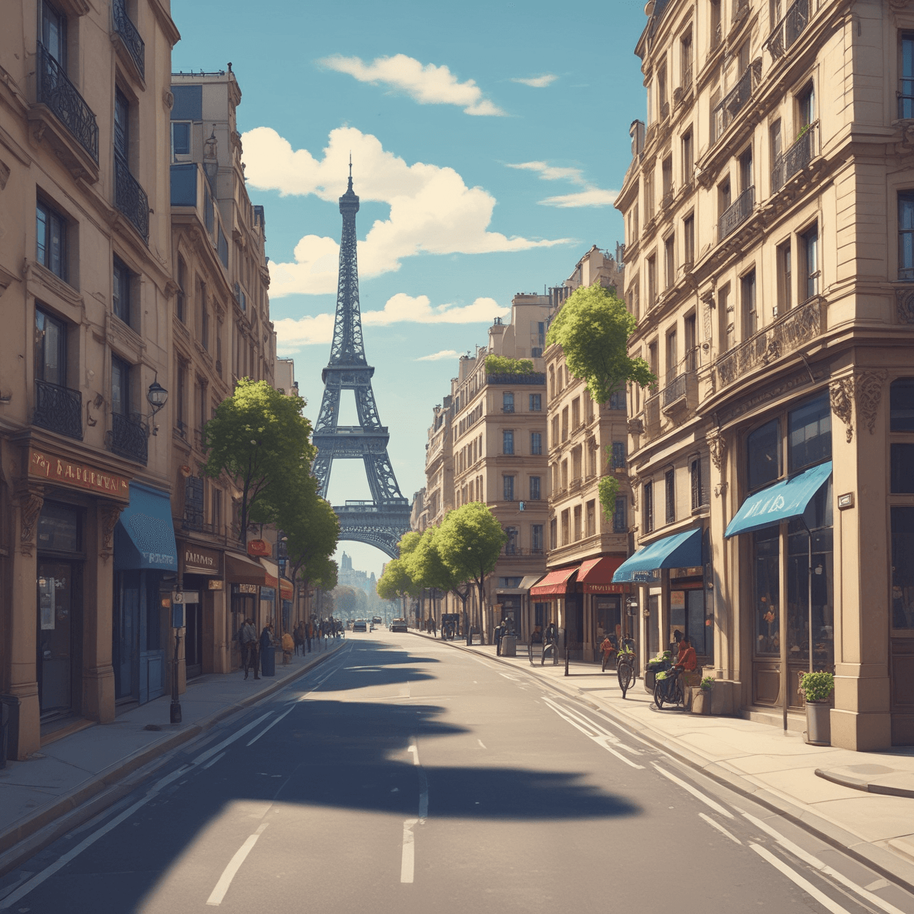 Parisian Quiz Rush game banner