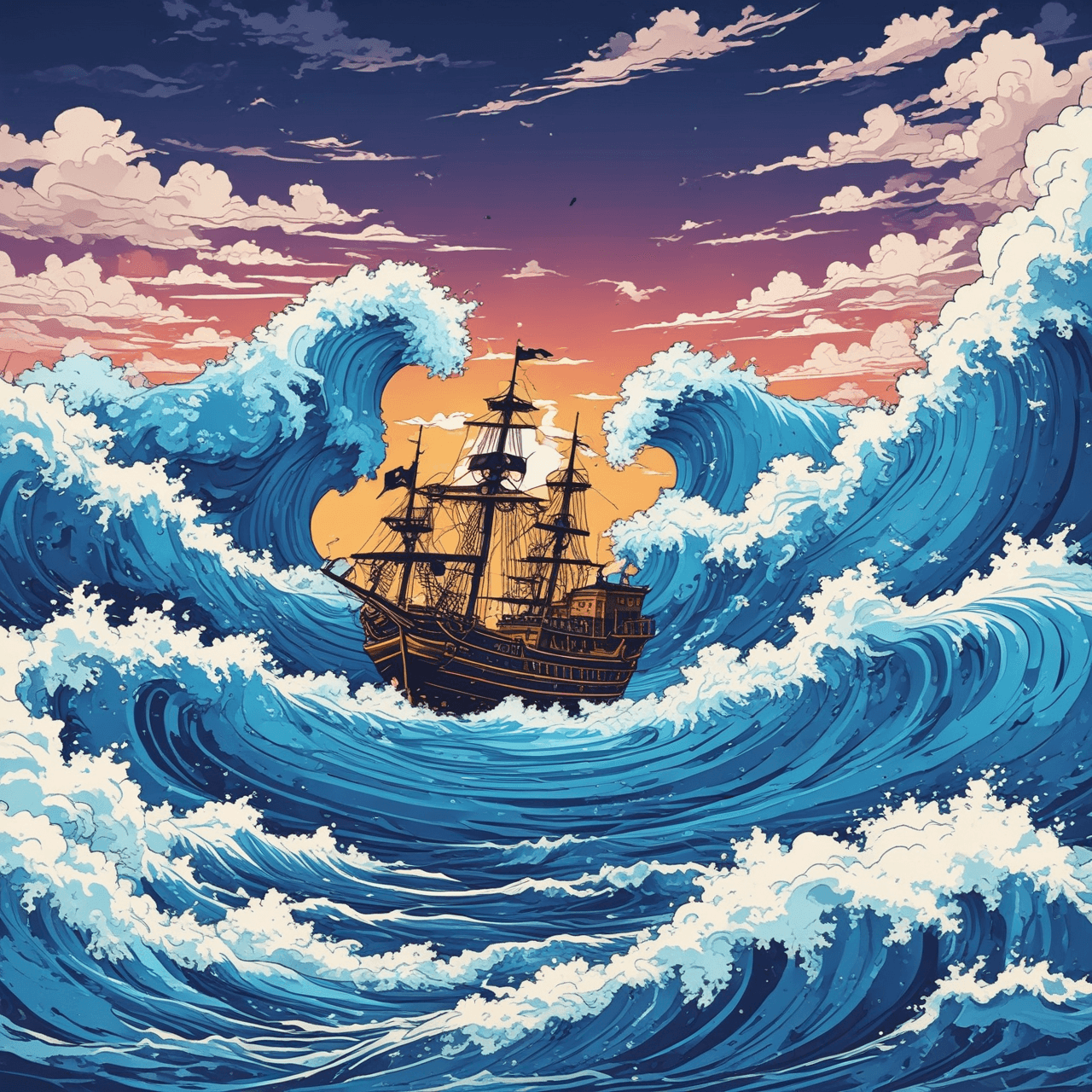 Wave Rider: Grand Line game banner