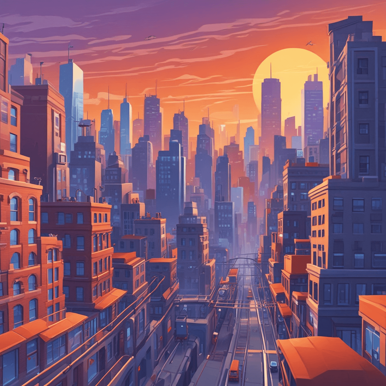 Parkour City Run game banner