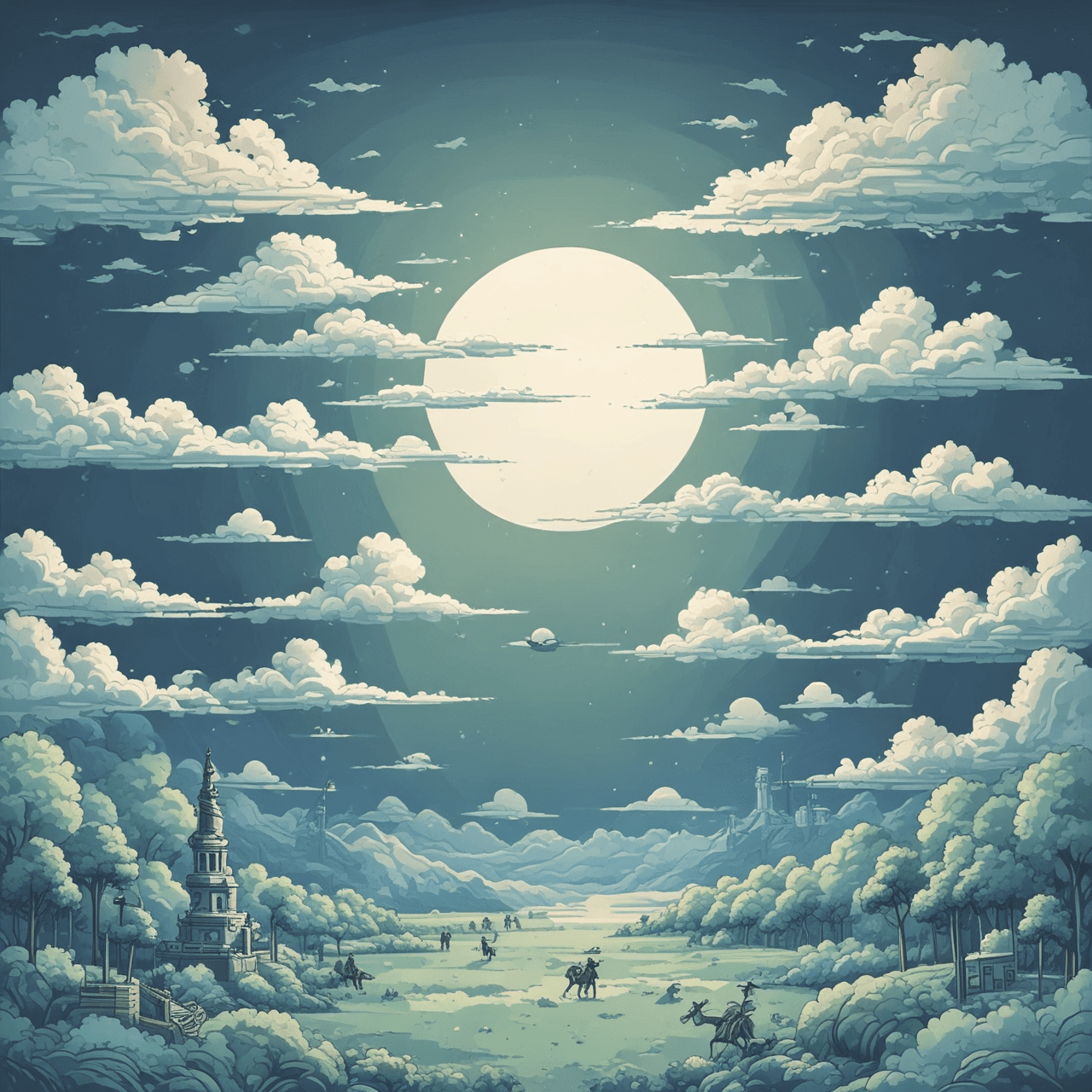 Saratoga Sky Skirmish game banner