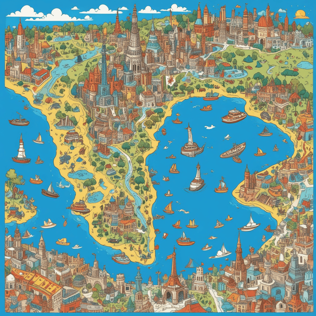 Global Trivia Rush game banner