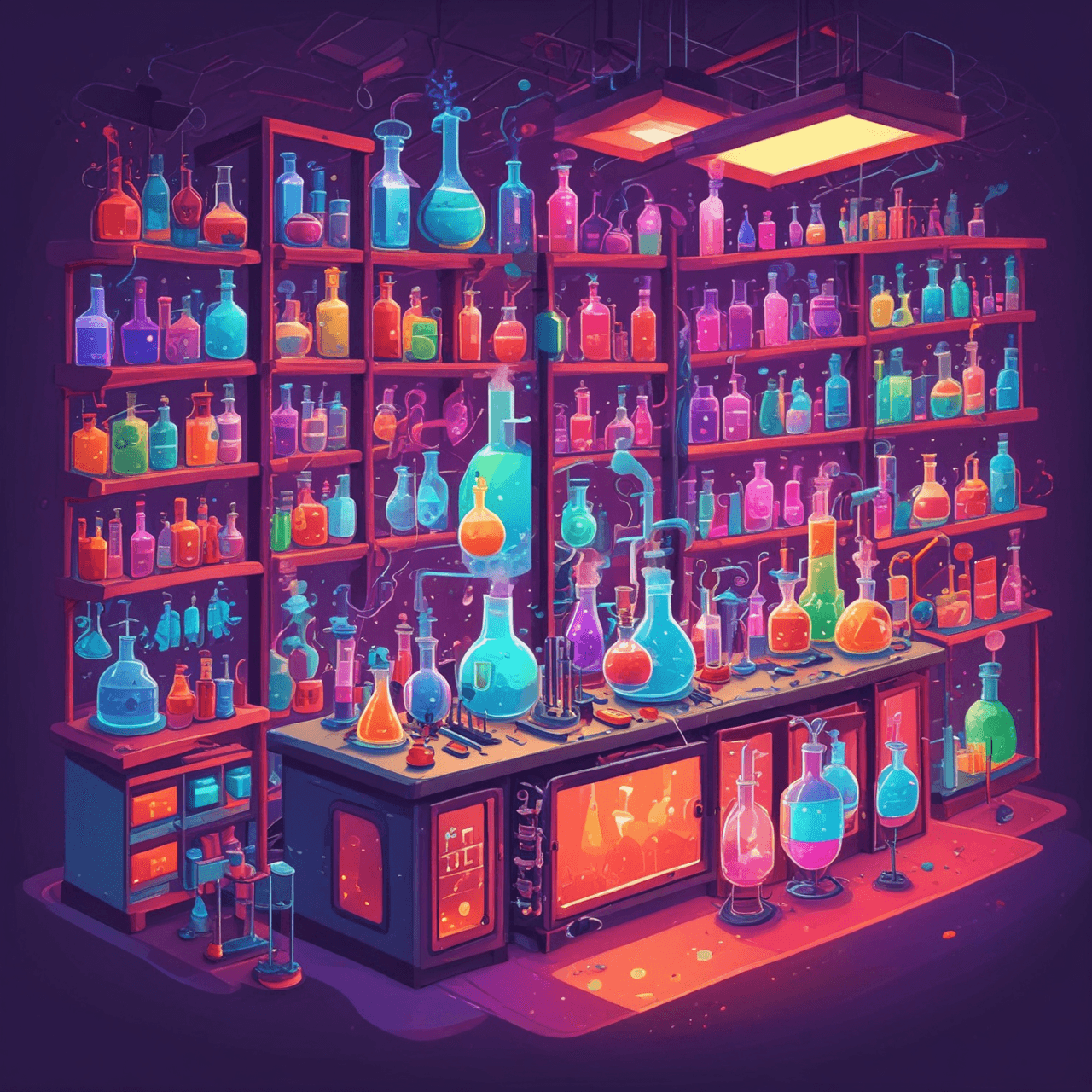 Jetpack Chemistry Adventure game banner