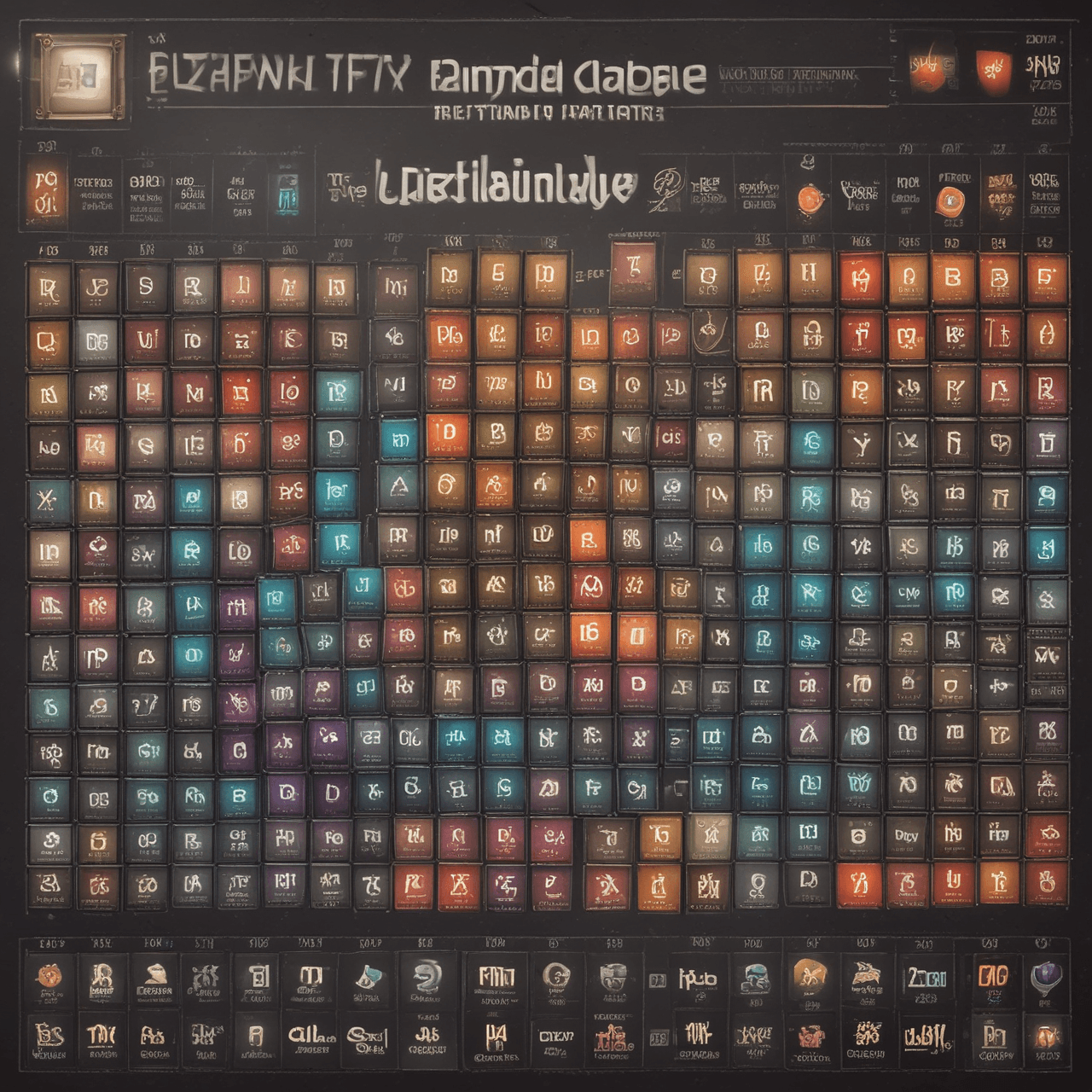 Periodic Table Defenders game banner