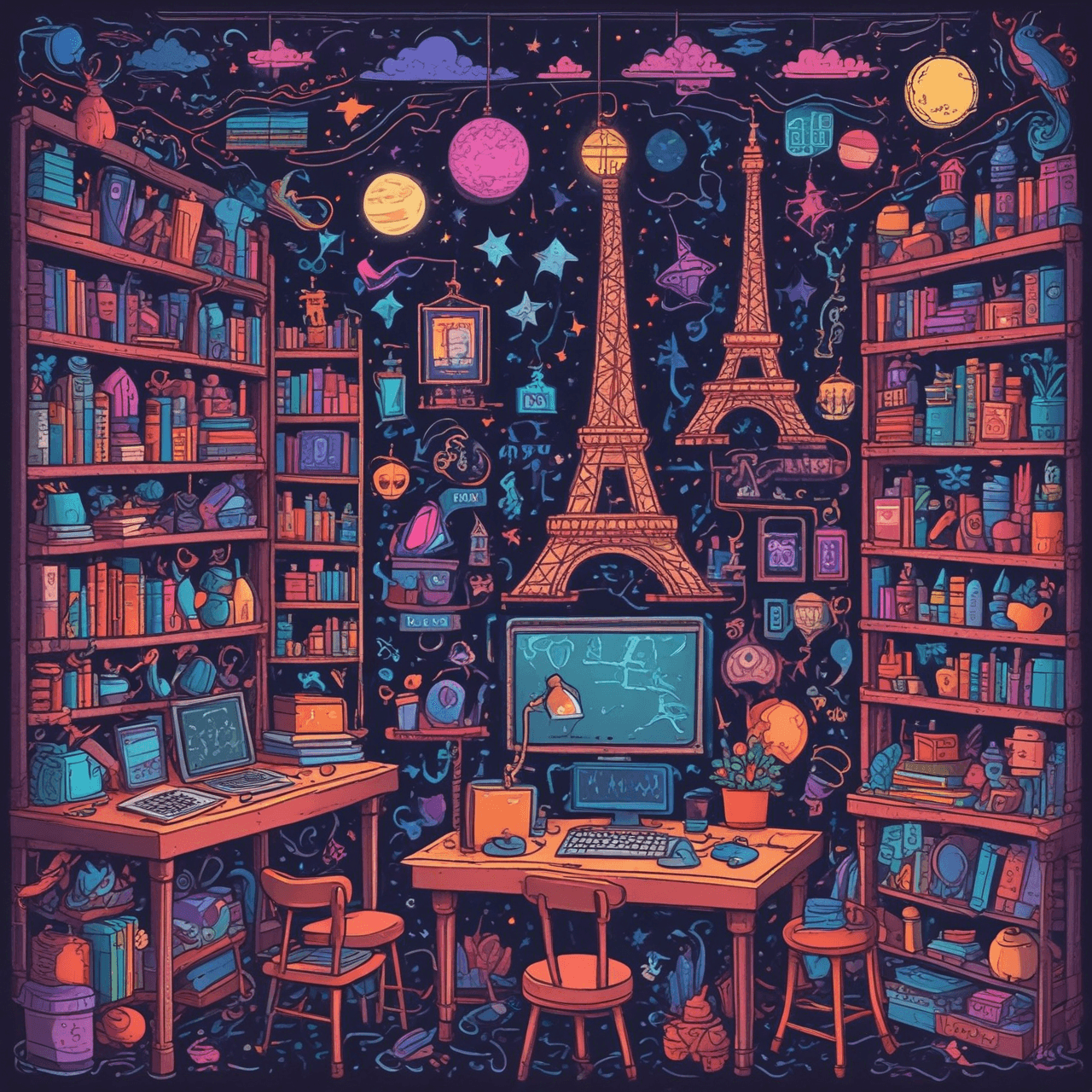 Les Tuteurs: French Quiz game banner