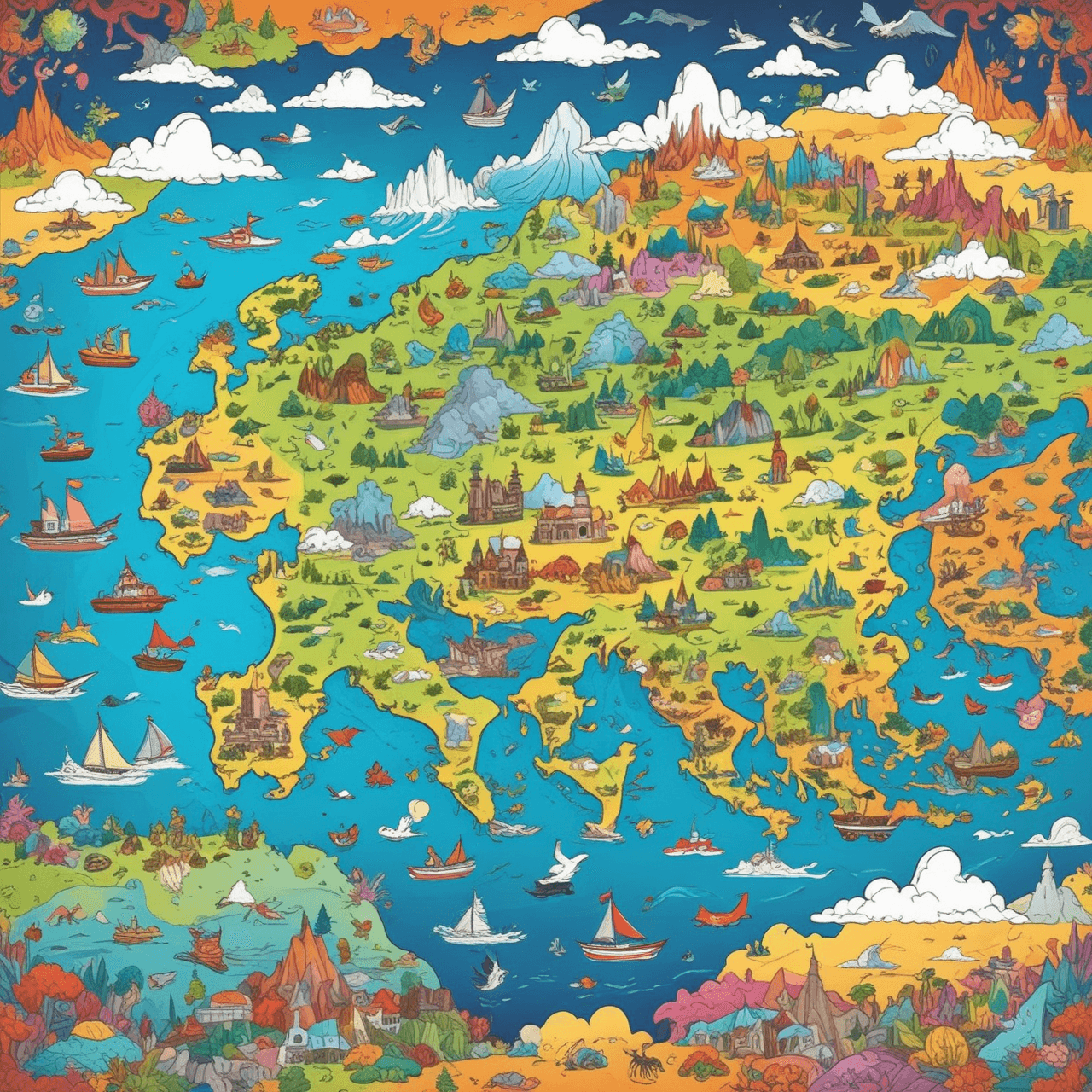 Jetpack Geography Adventure game banner