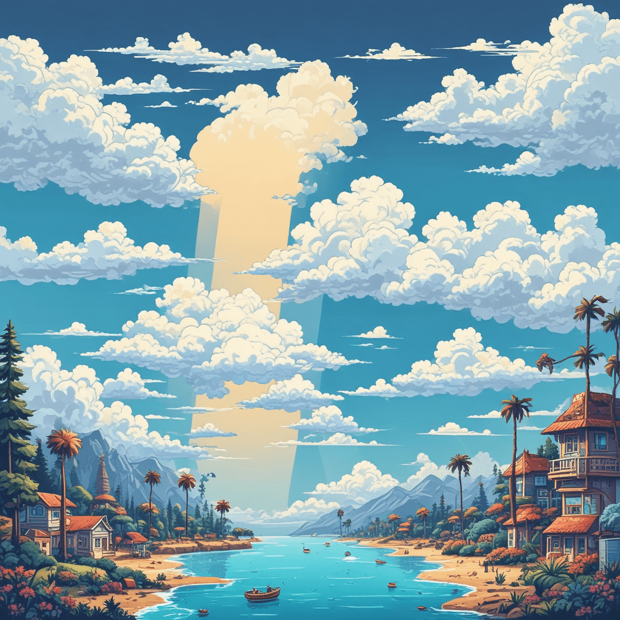 Ferien-Vokabel-Brücke game banner