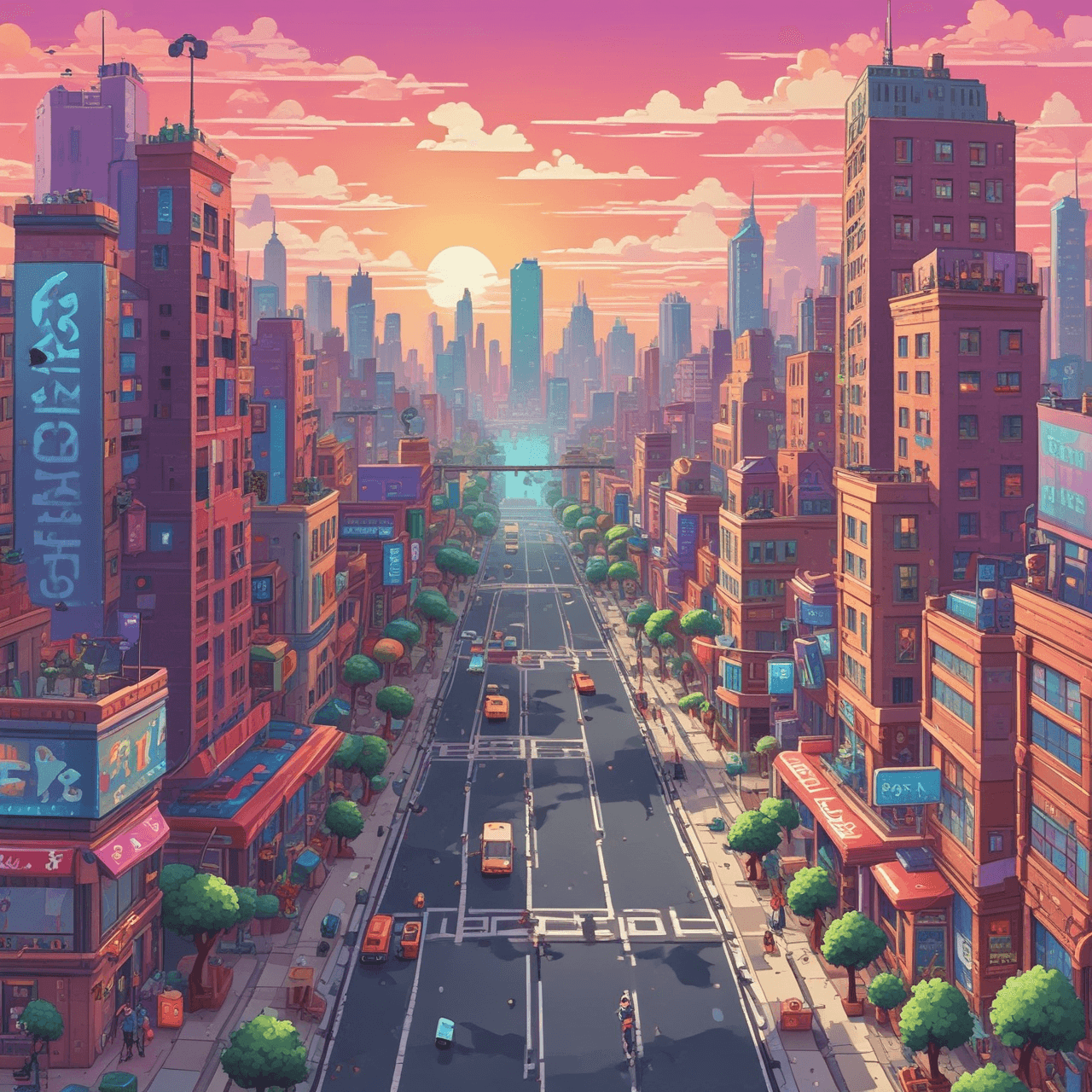 Multiplication City Dash game banner