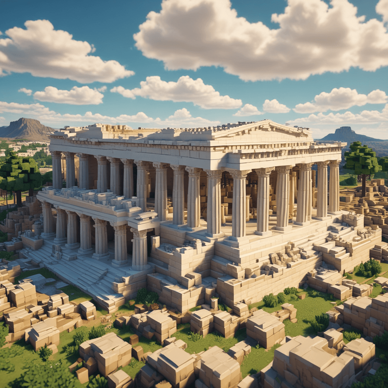 Athenian Cloud Climb game banner