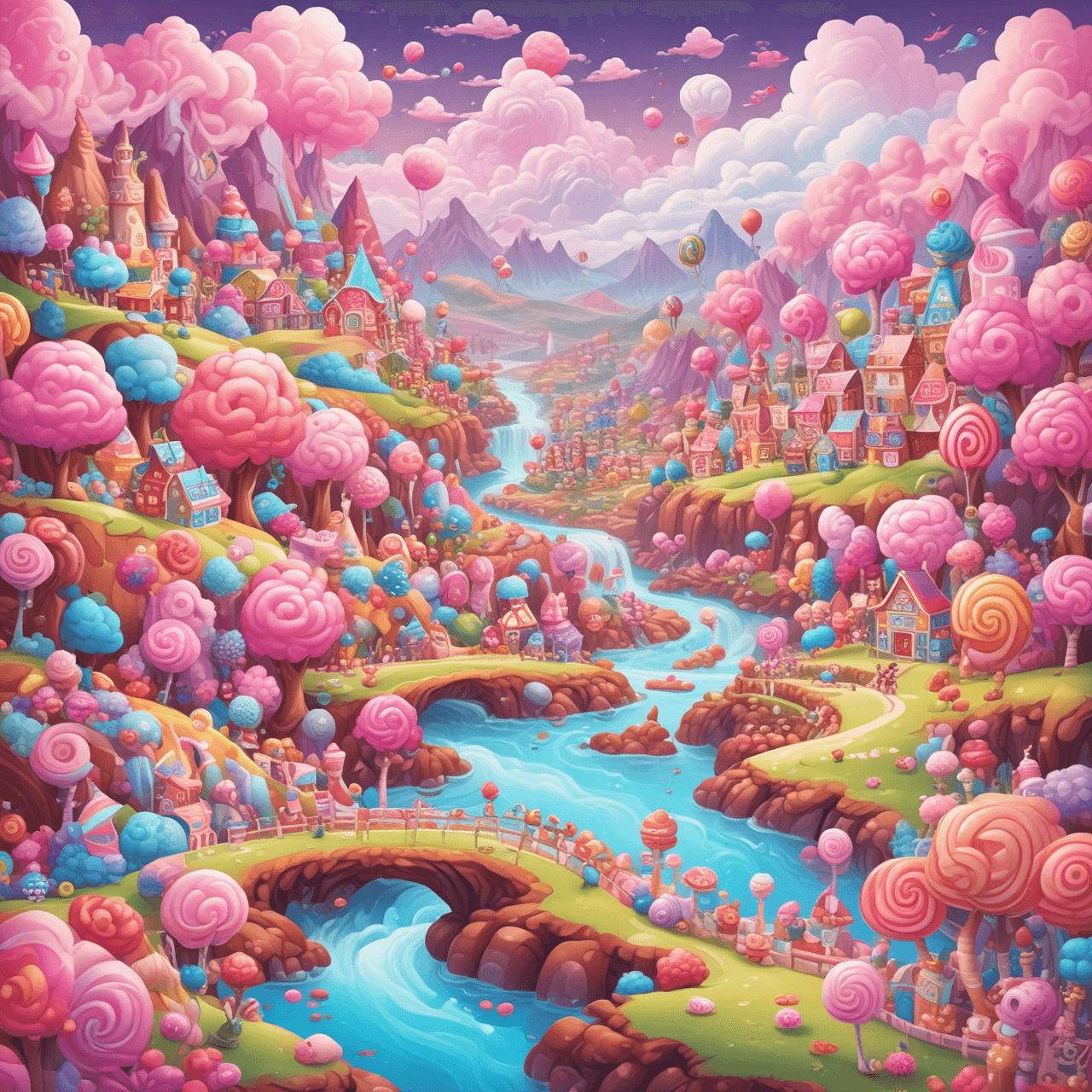 Candy Land Quiz Defenders game banner