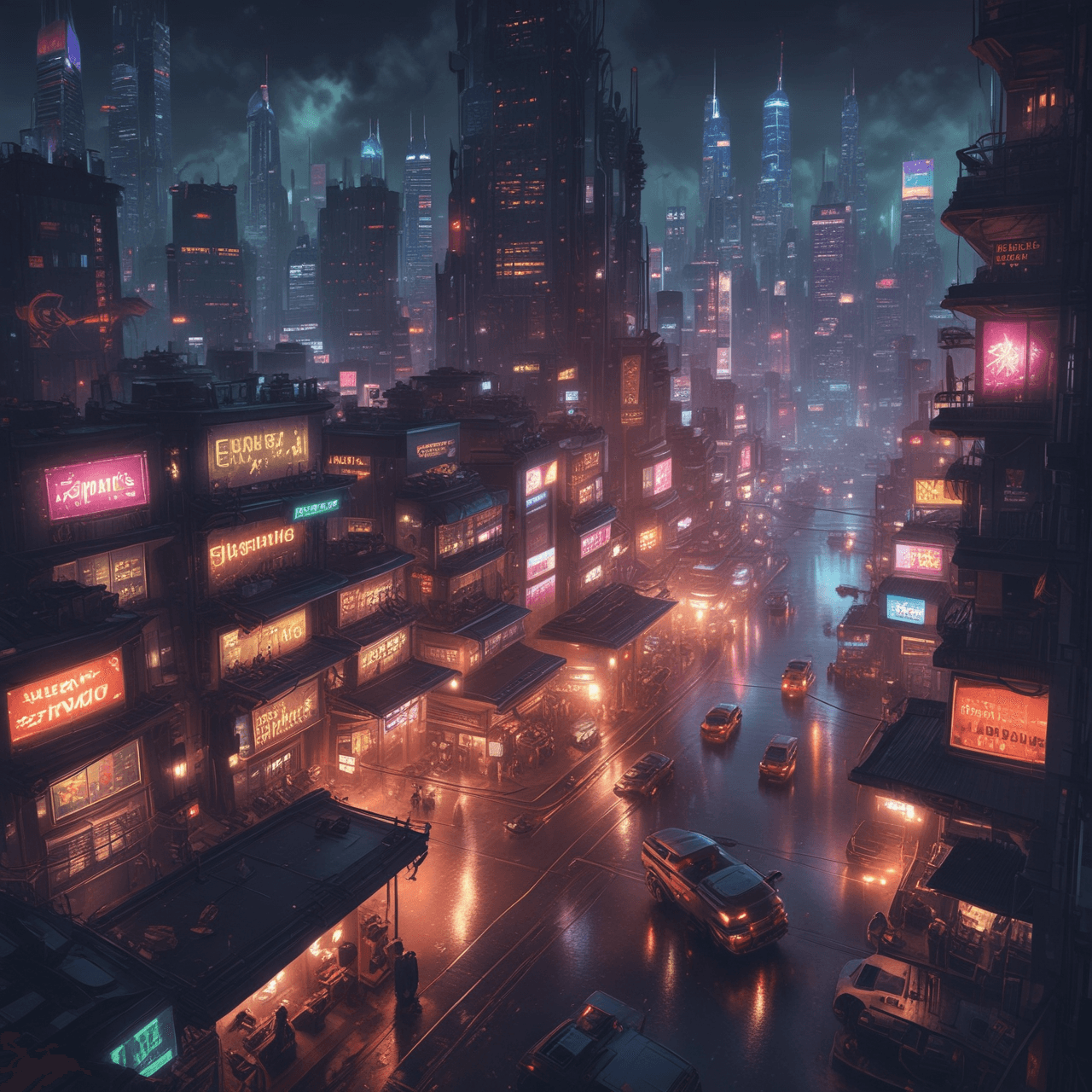 Cyberpunk Fitness Frenzy game banner