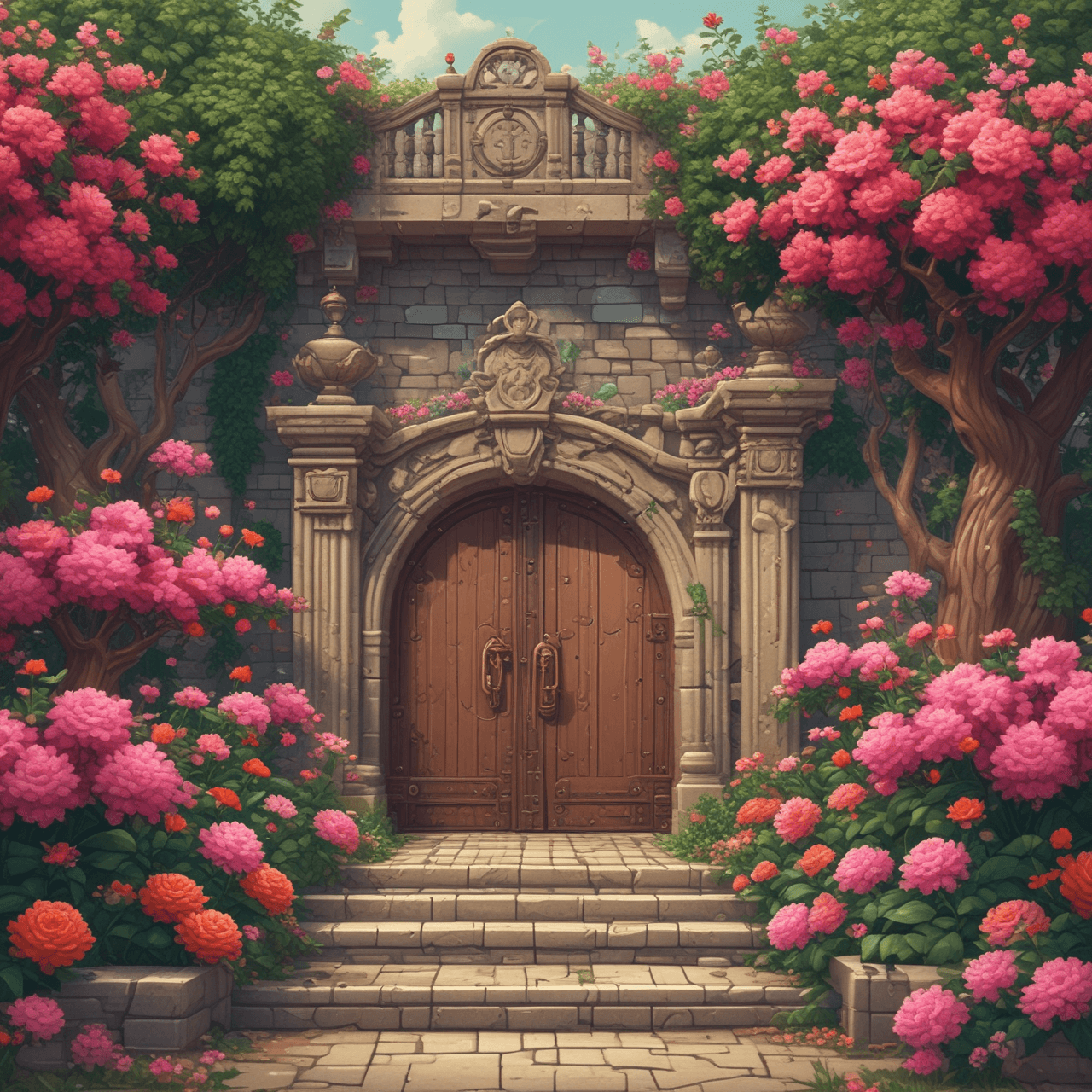 Le Jardin Secret : Quiz Run game banner