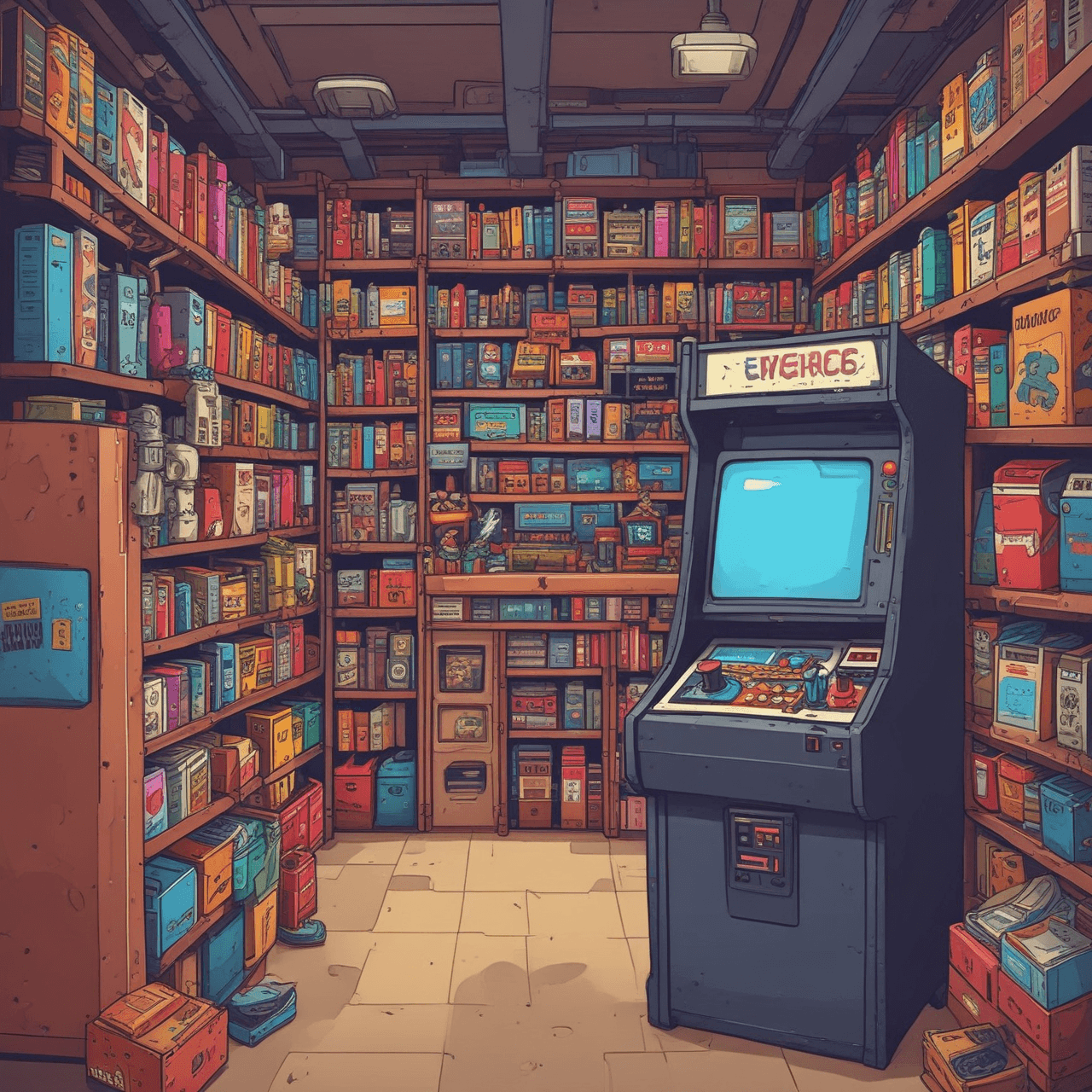 Course à l'Inventaire game banner