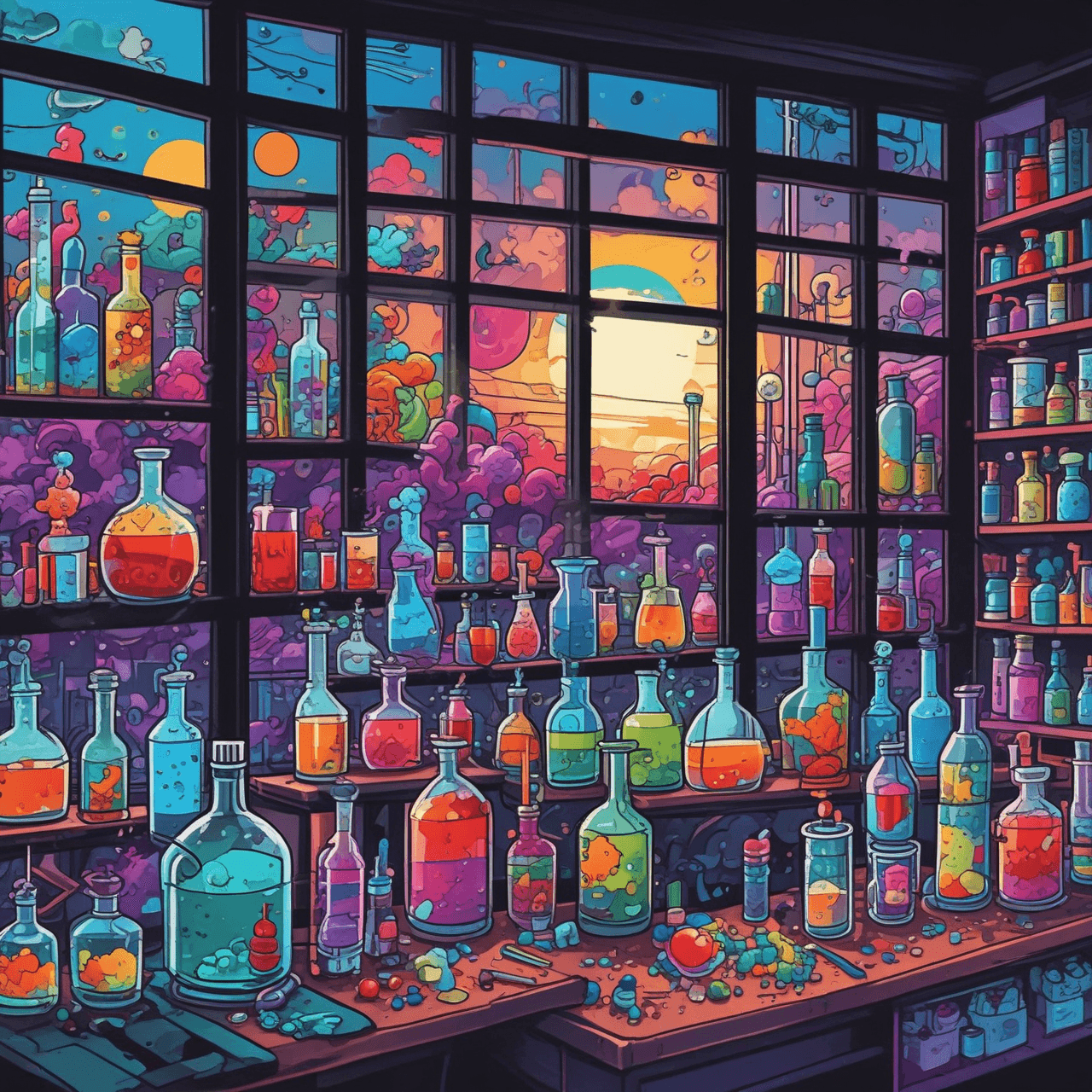 Chemical Combination Cloud Hop game banner