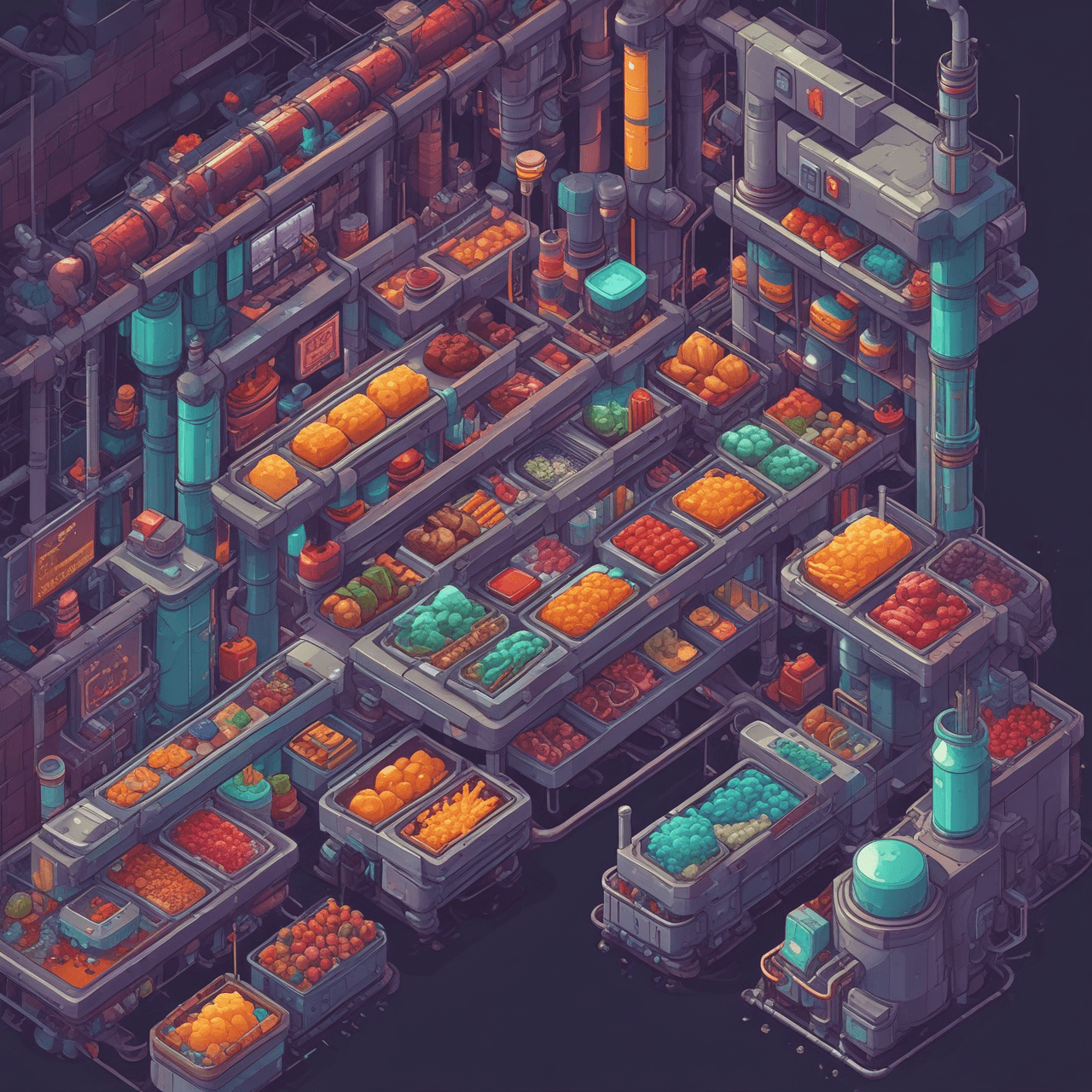 Food Tech Race game banner