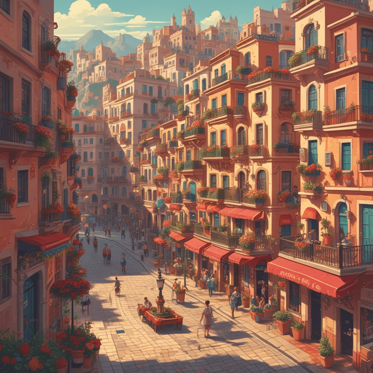 Spanish Street Run game banner