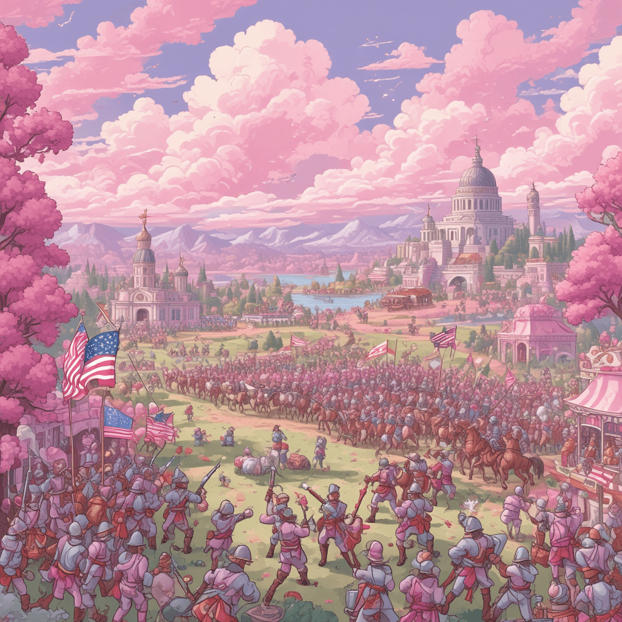 Revolutionary Ribbons Quiz game banner