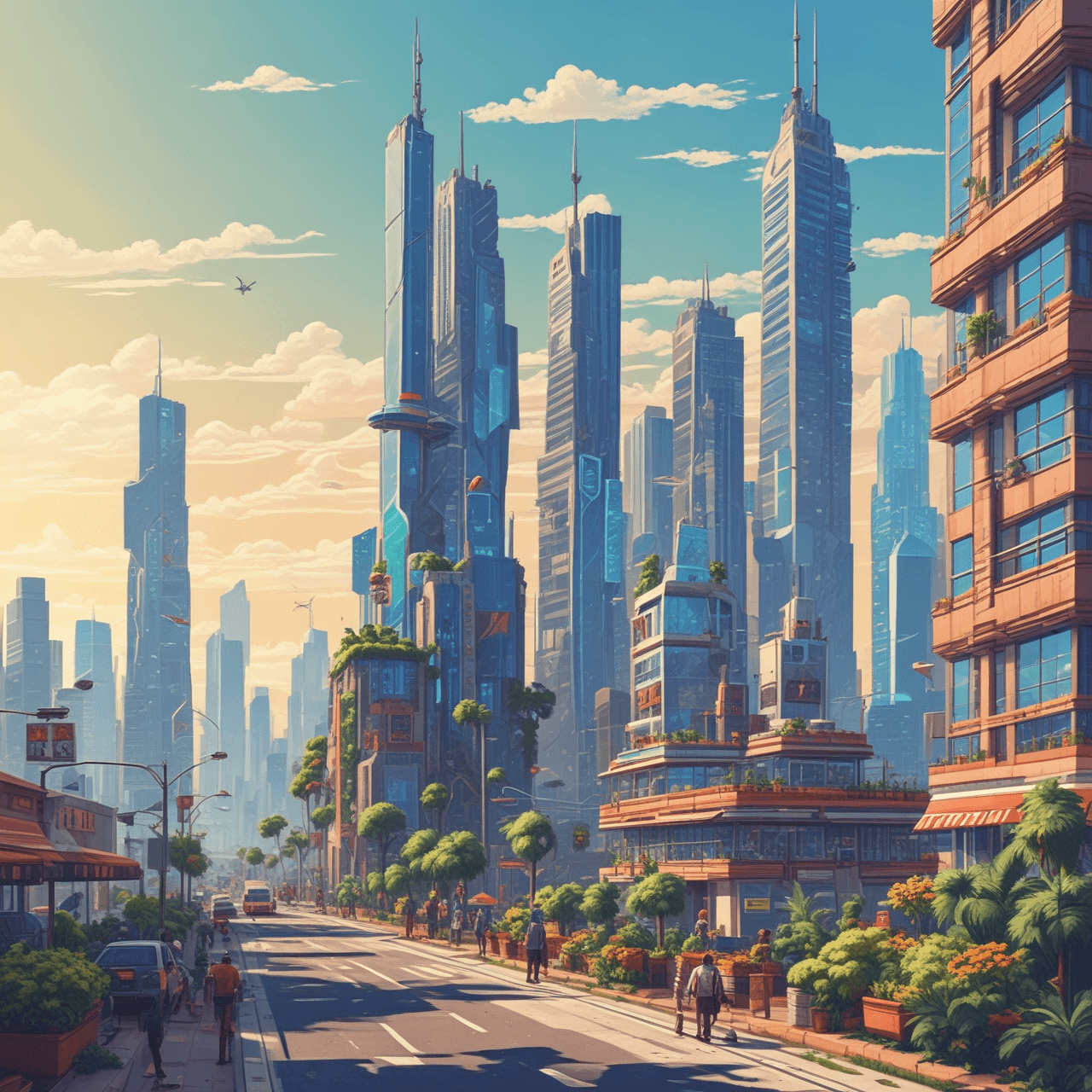 Eco-City Sprint game banner