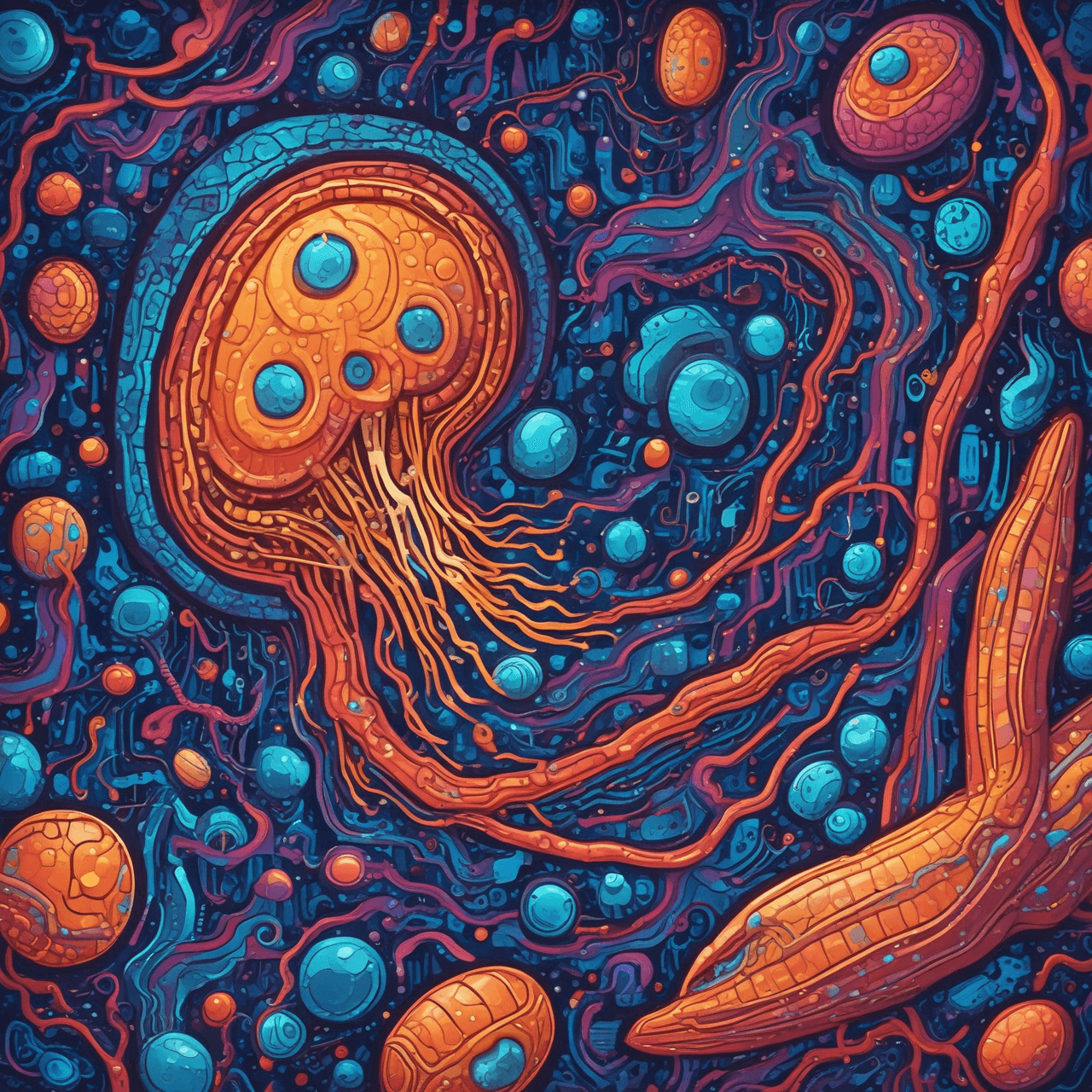 Mitochondria Marathon Quiz game banner