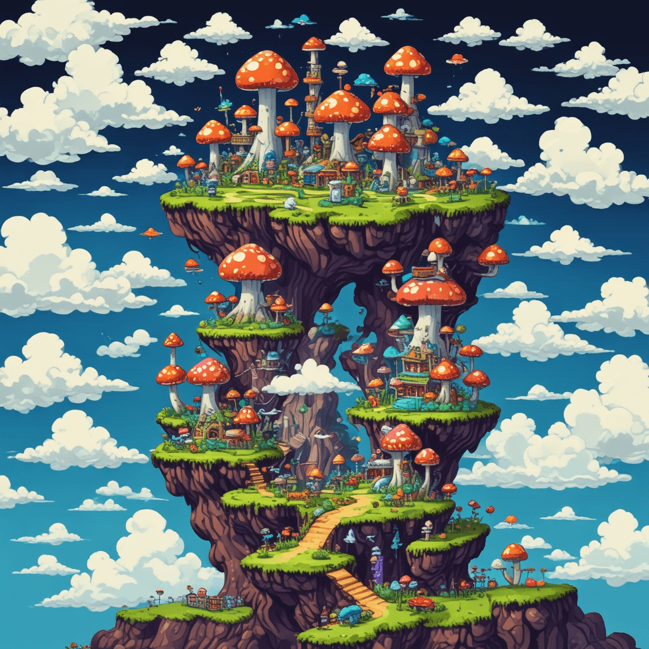 Super Mario Quiz Adventure game banner