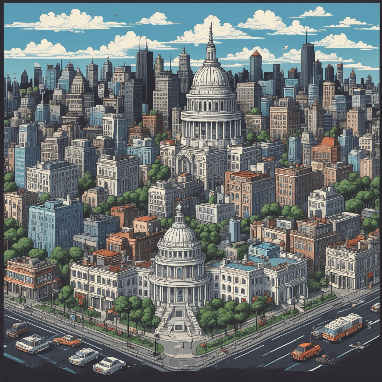 Presidential Run game banner