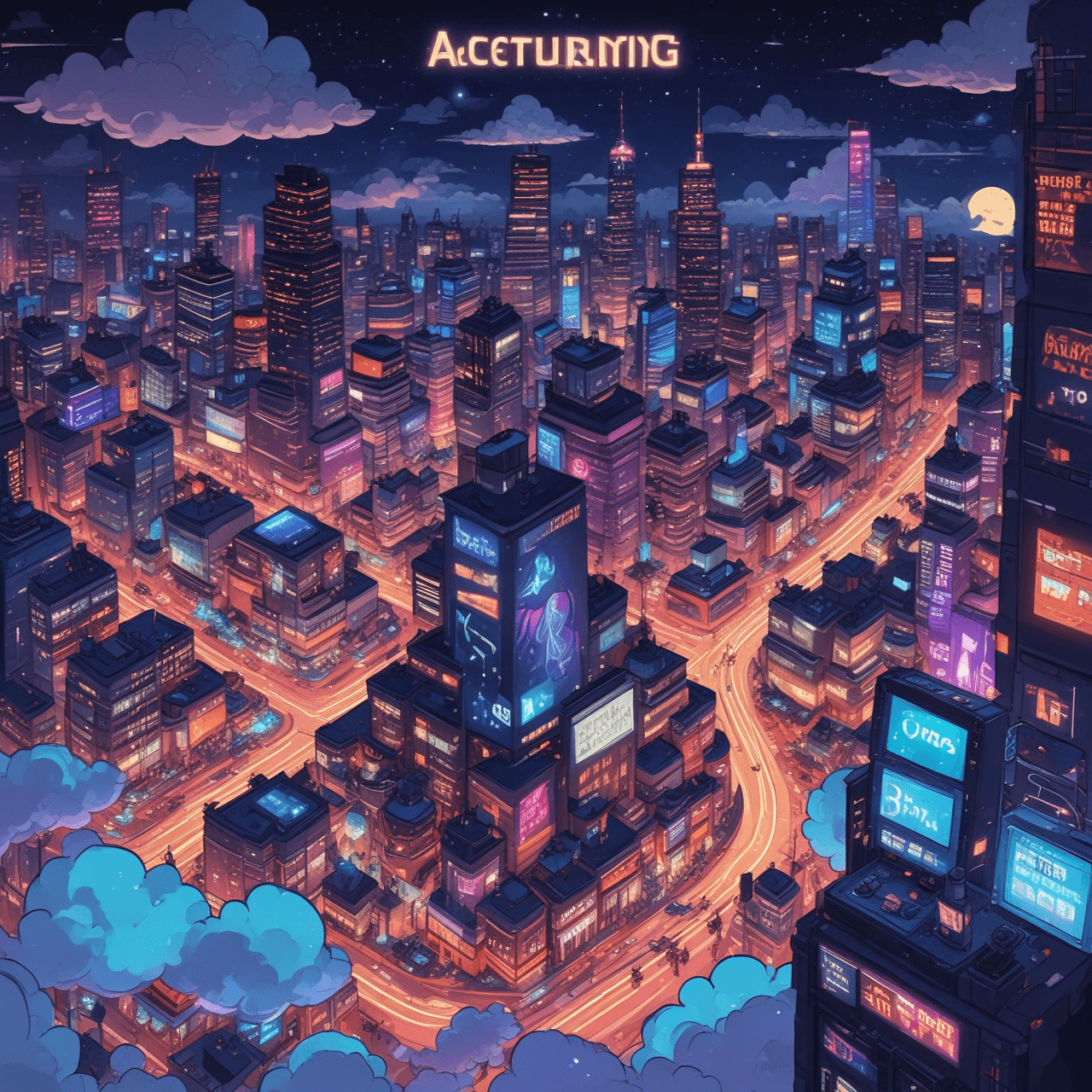 Accounting Cloud Jump game banner