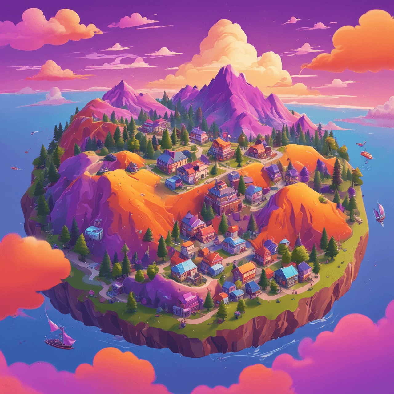 Victory Royale Race game banner