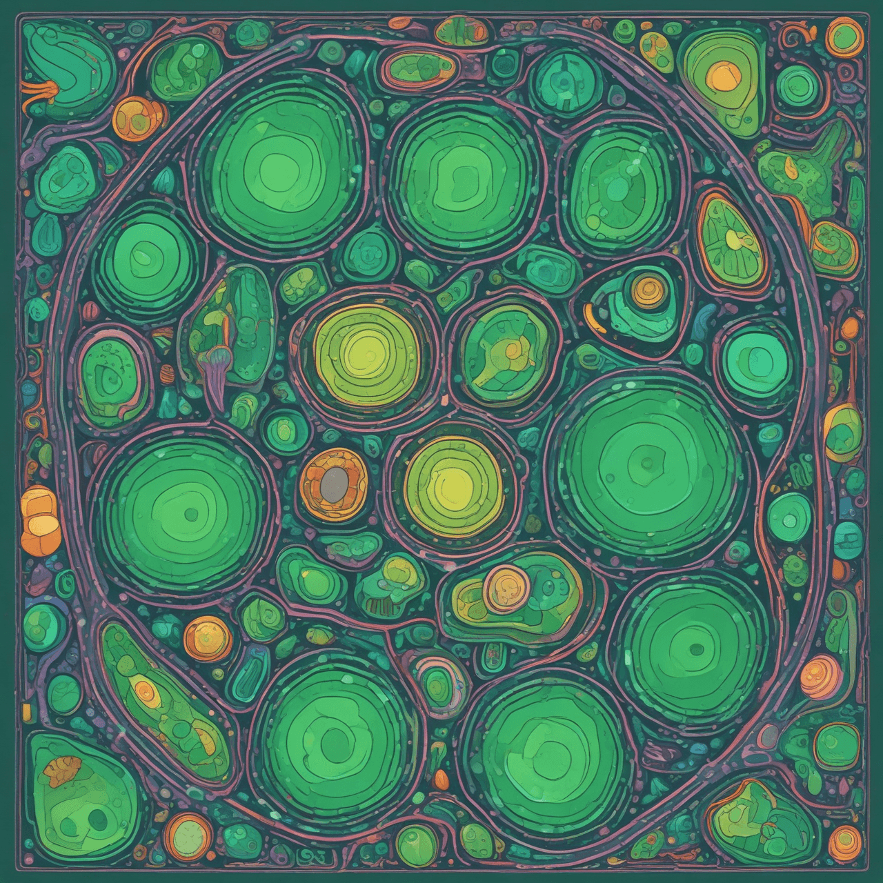 Cellular Run: Plant Organelle Quest game banner