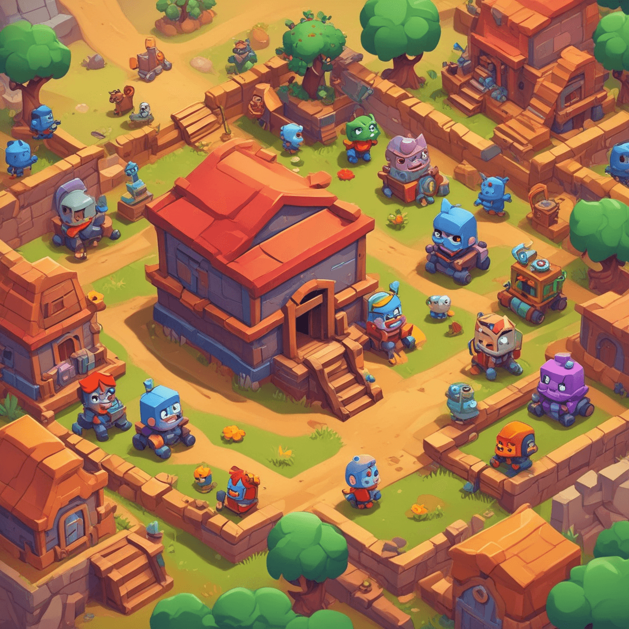 ¡Carrera de Preguntas de Brawl Stars! game banner