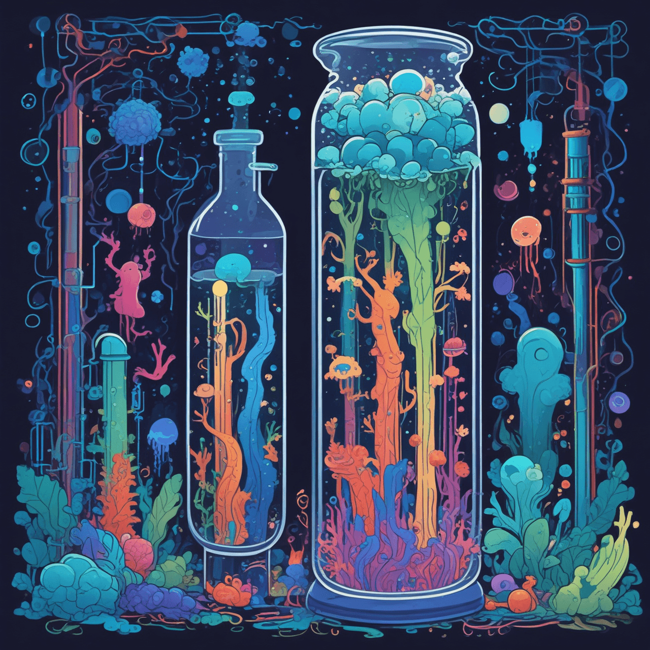 Aventura de Quiz do Metabolismo Microbiano game banner