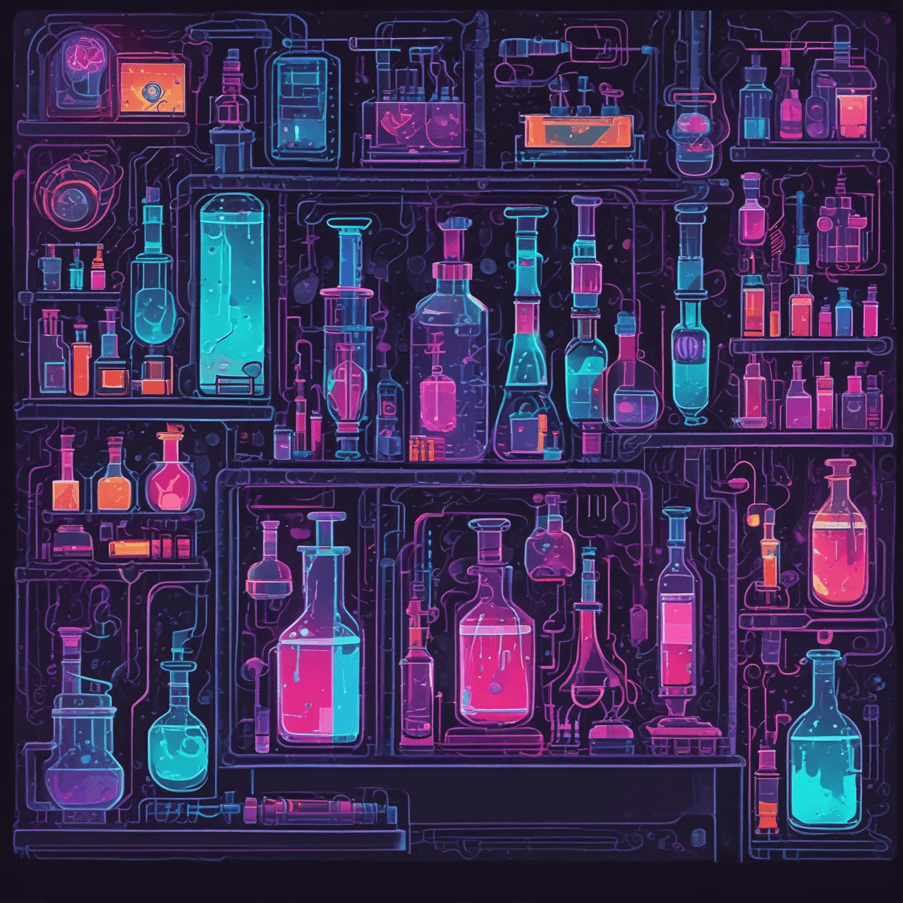 Neon Reaction Race game banner