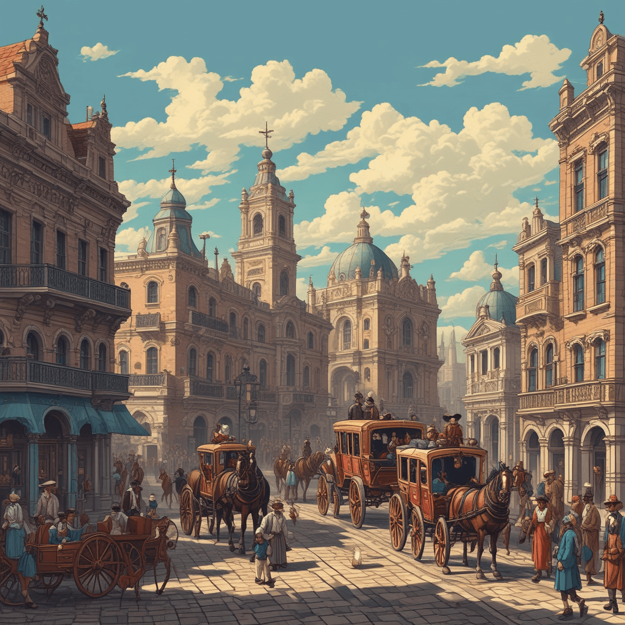 Carrera del Siglo XIX game banner