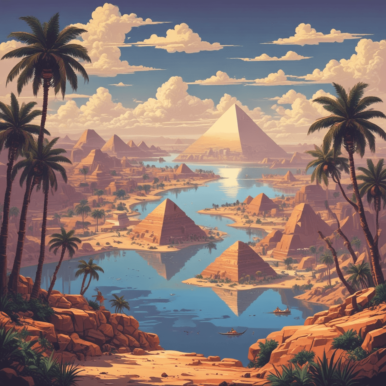 Nile Bridge Challenge game banner