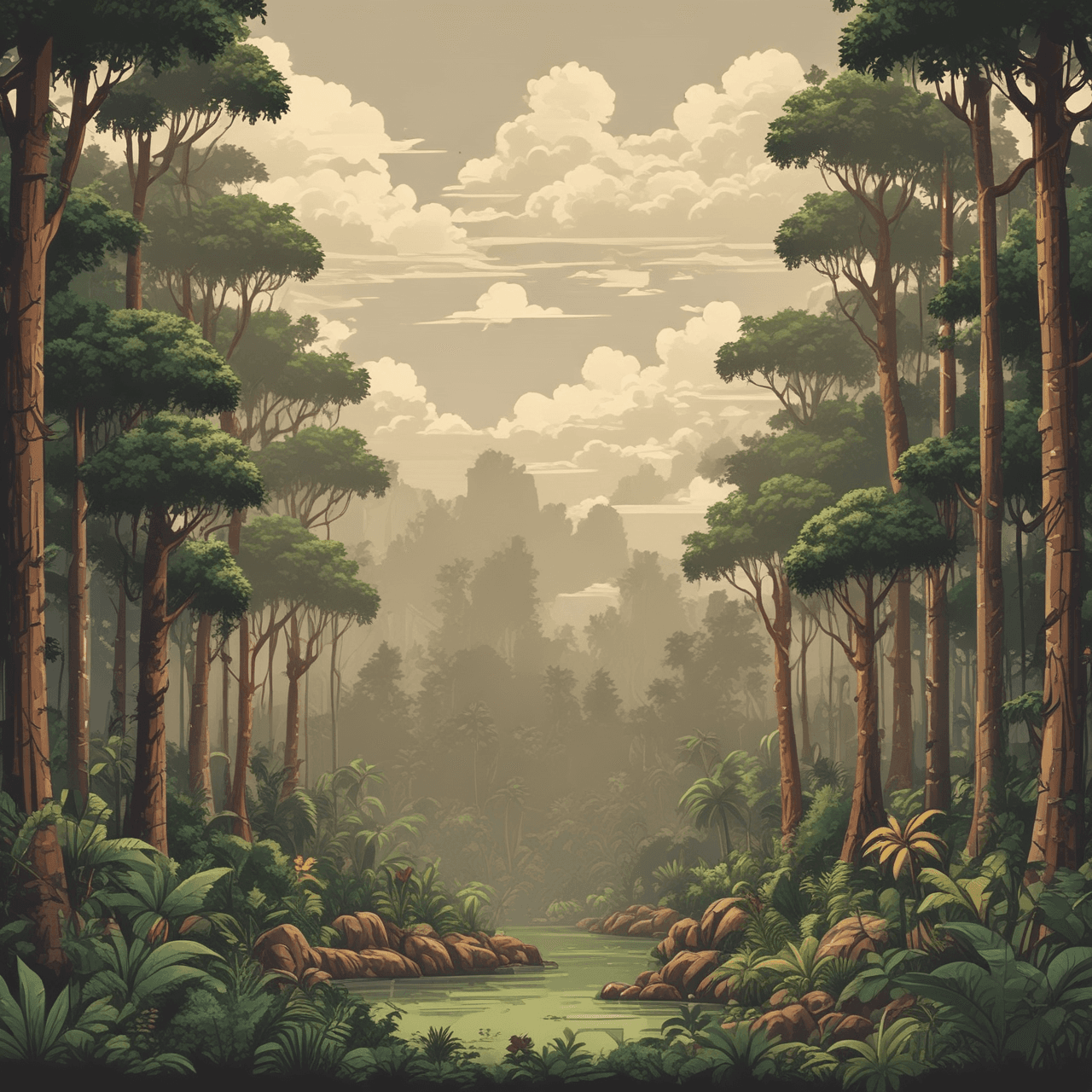 Jungle Run Quiz game banner