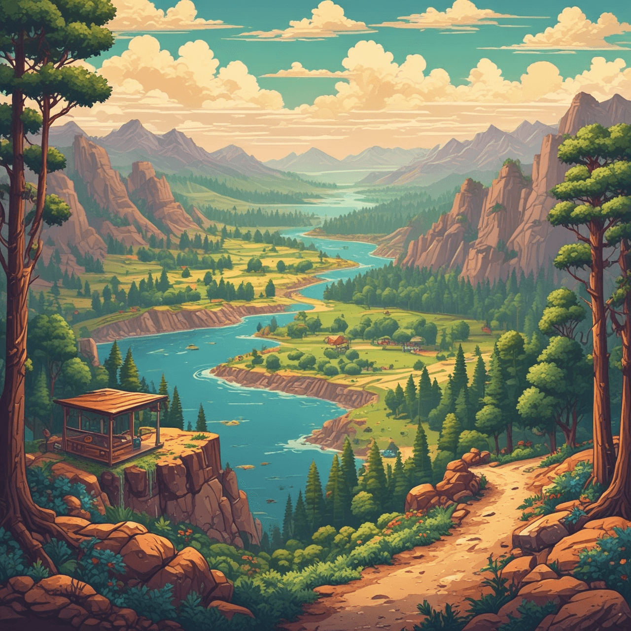 Georgia Land Grant Dash game banner