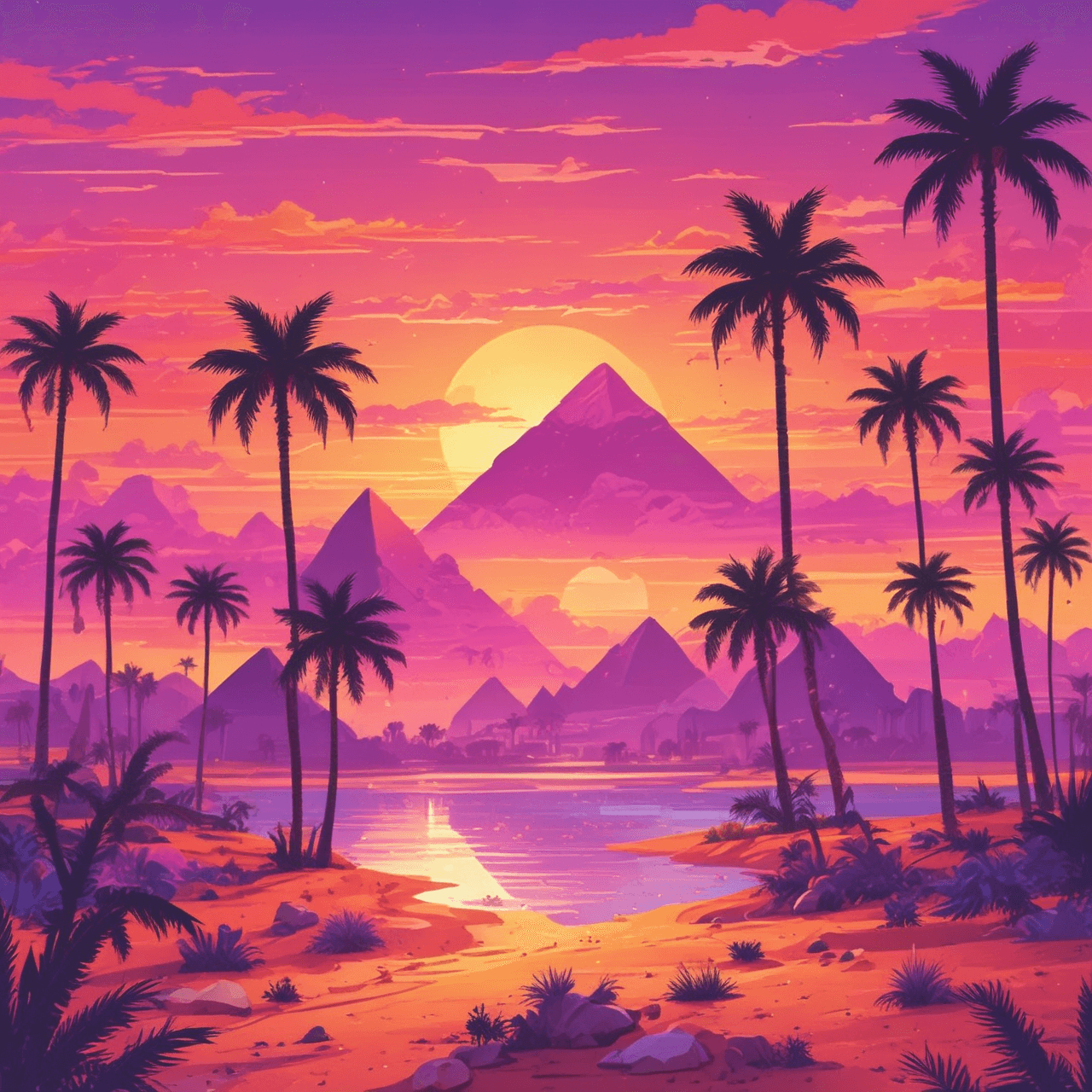 Pharaoh's Quest Quiz game banner