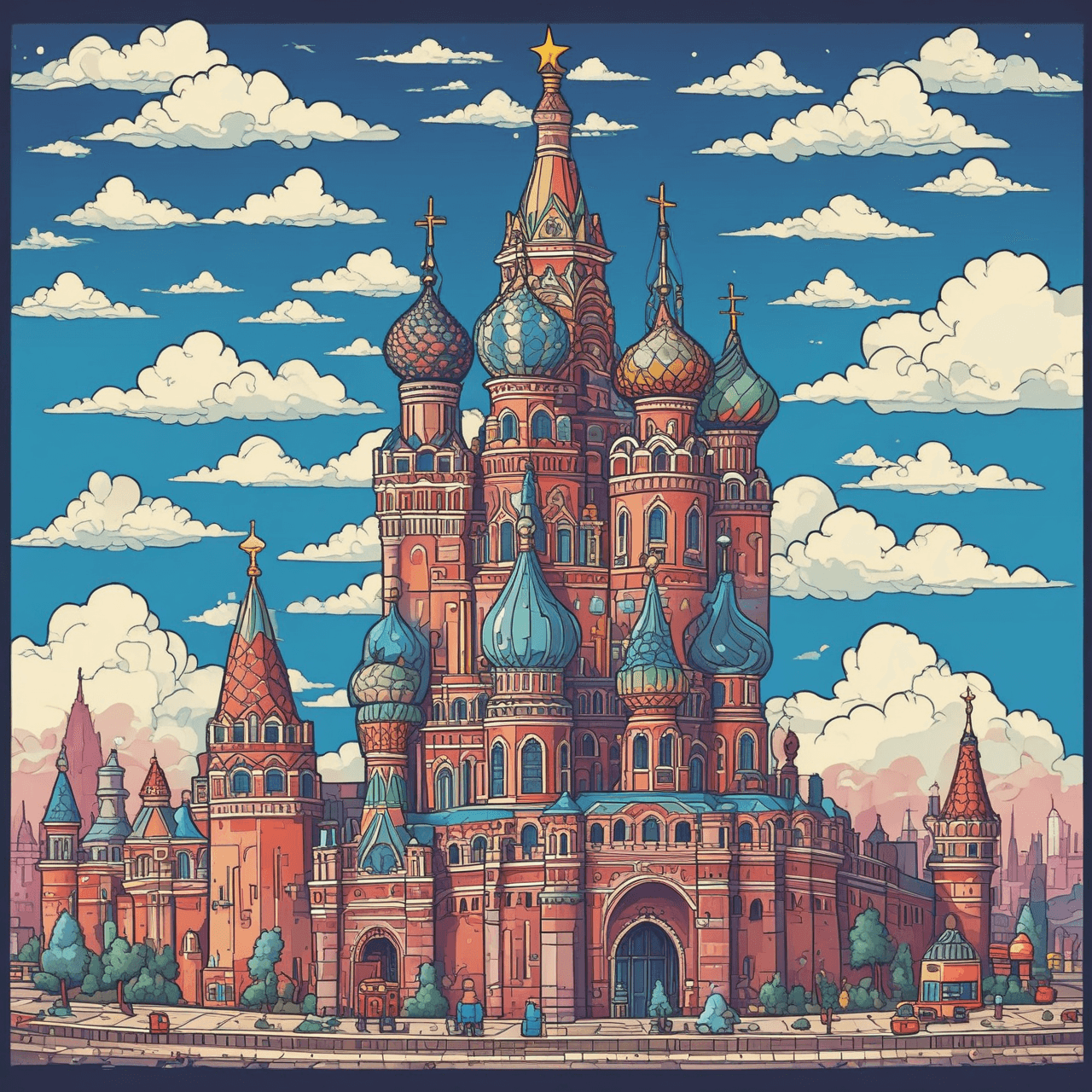 Russian Number Jetpack game banner