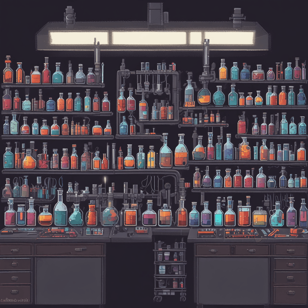 Chemistry Run Quiz game banner