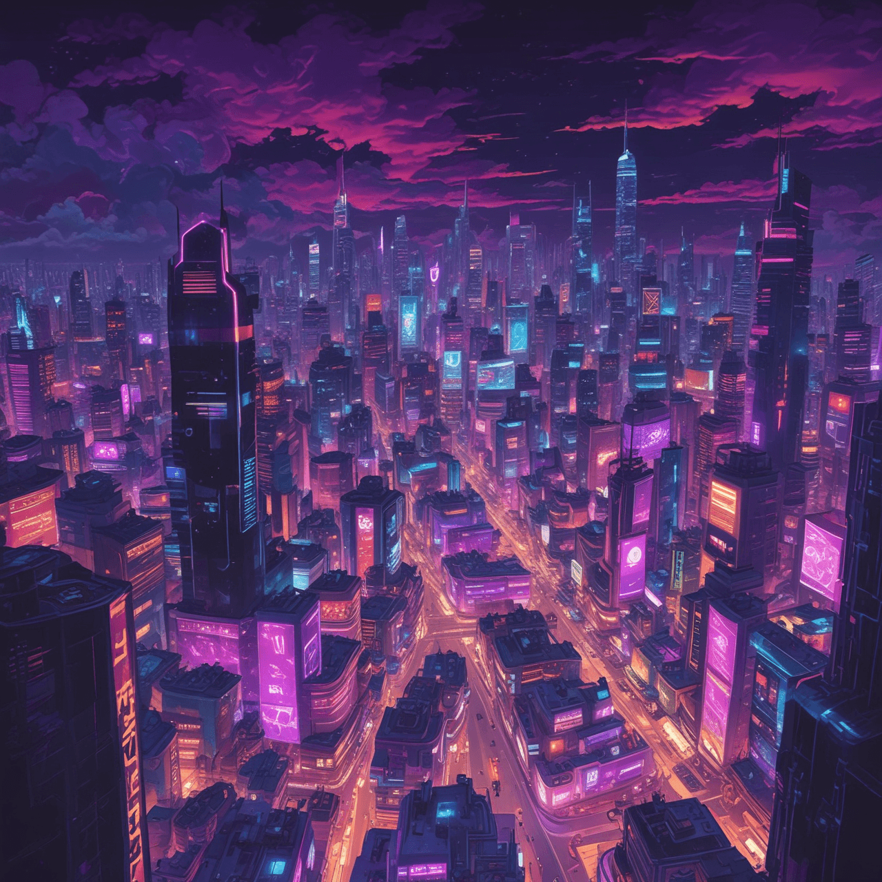 Cyberpunk Law Enforcement Bridge game banner