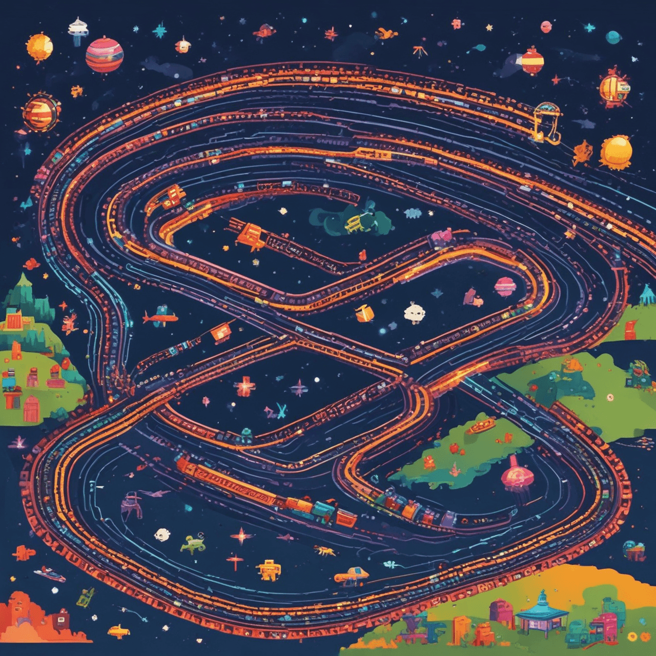 Number Line Dash game banner