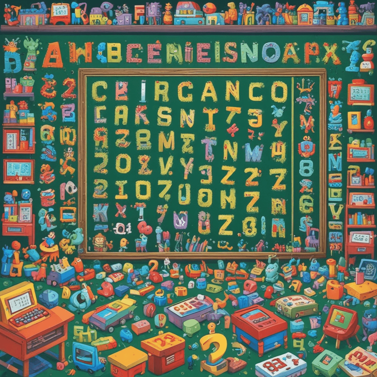 Alphabet Runner Challenge game banner