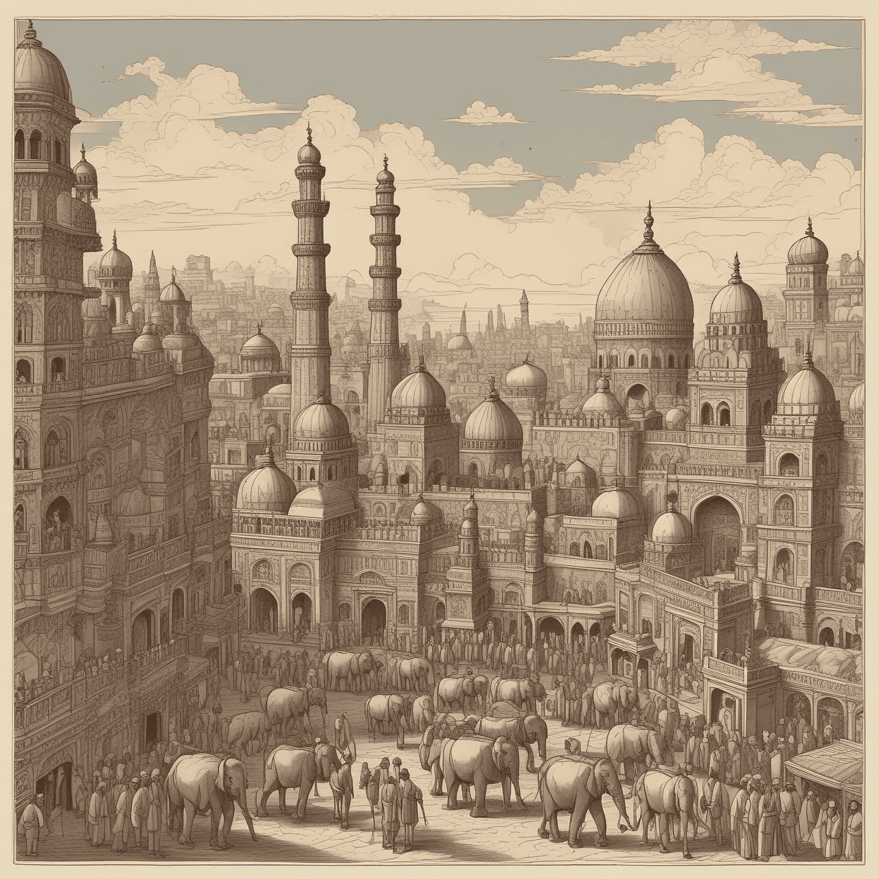 Delhi Sultanate Quiz Adventure game banner