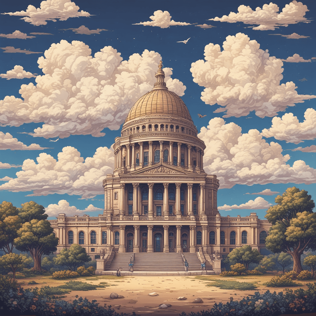 Constitutional Cloud Bridge game banner