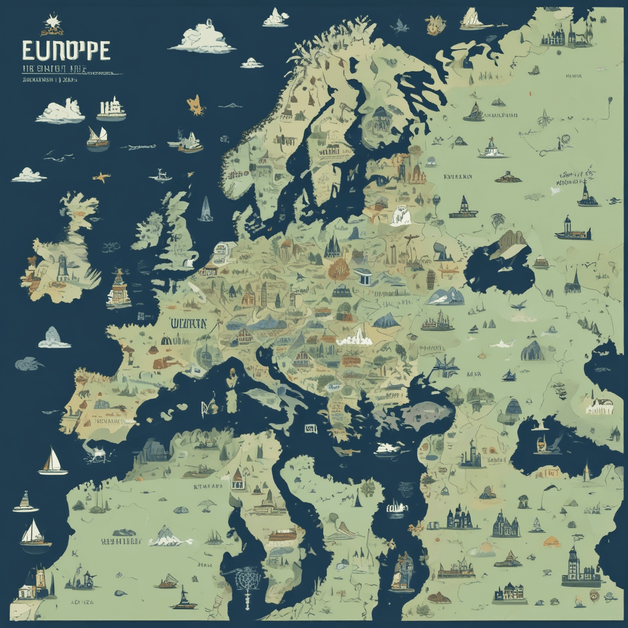 Aventura de Quiz do Jetpack: Europa game banner