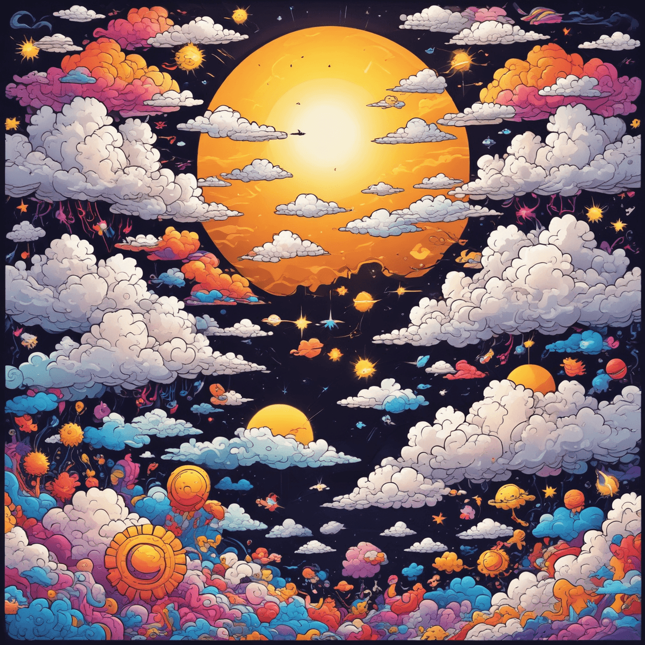 Grammar Cloud Hop game banner